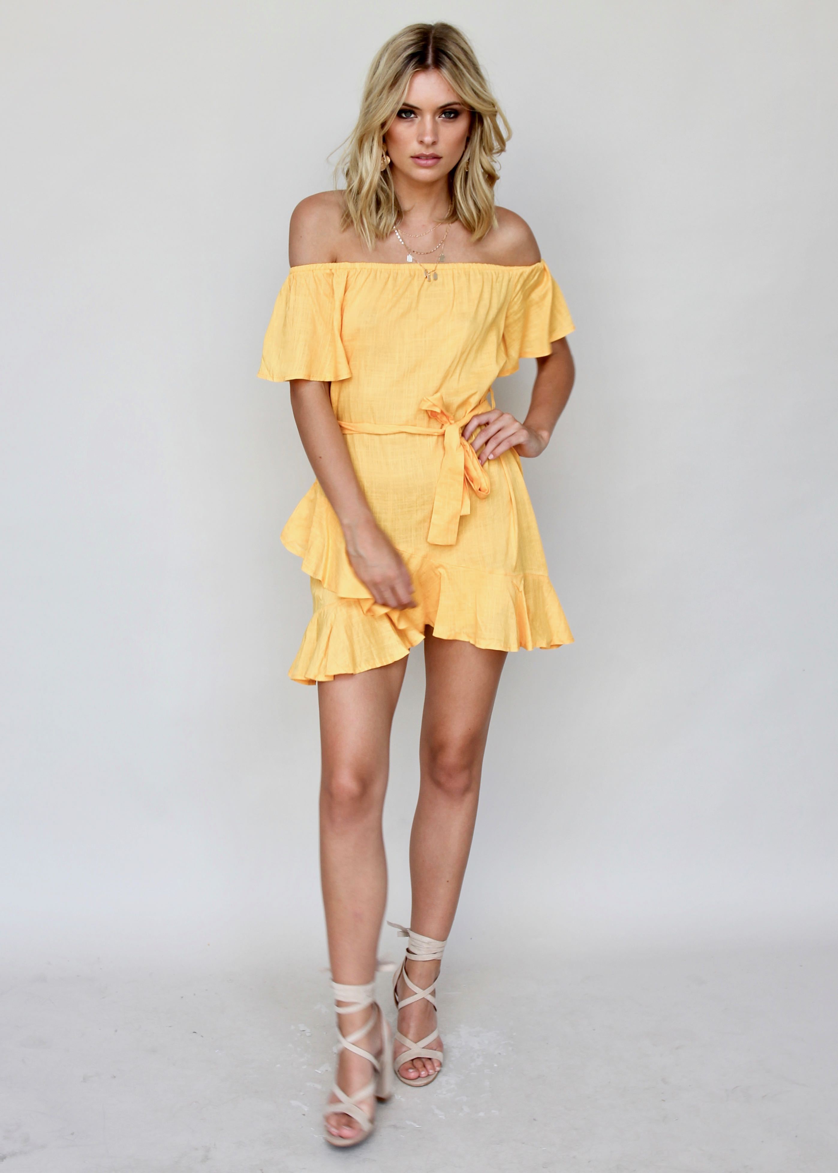 Love Around Dress - Sun