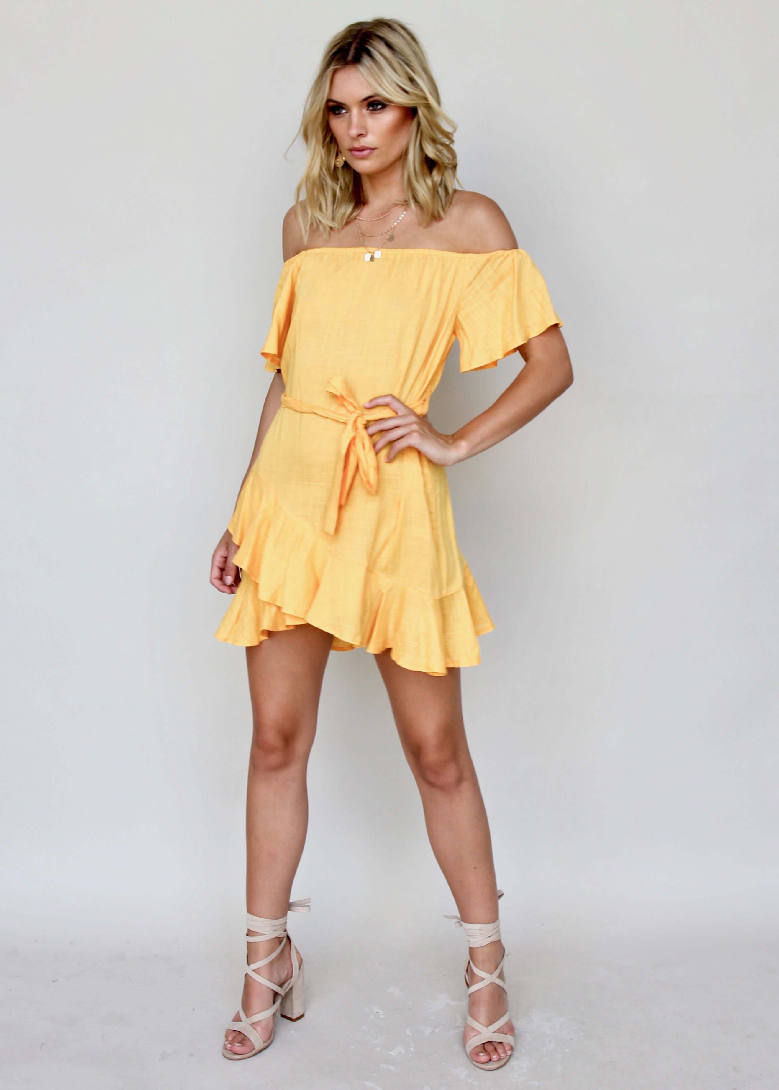 Love Around Dress - Sun