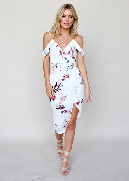 Back To The Island Midi Dress - Orchid