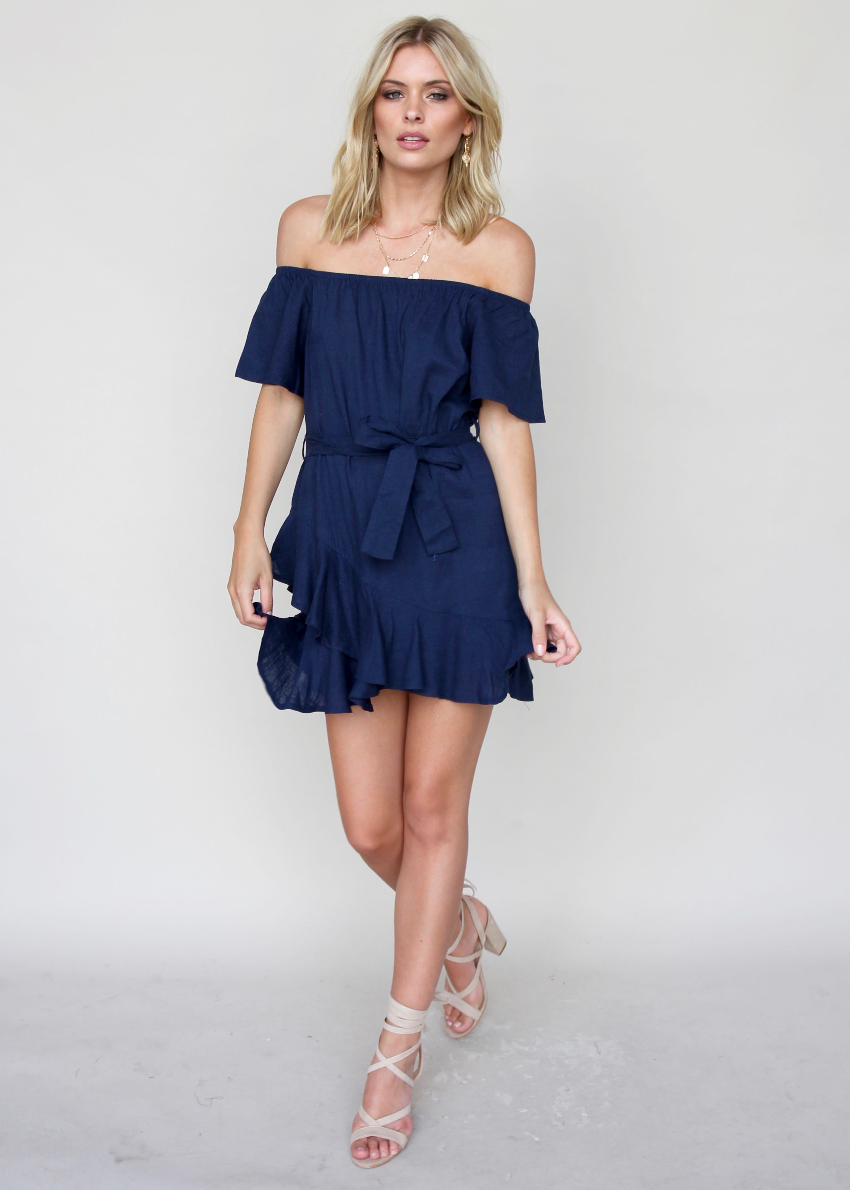 Love Around Dress - Navy