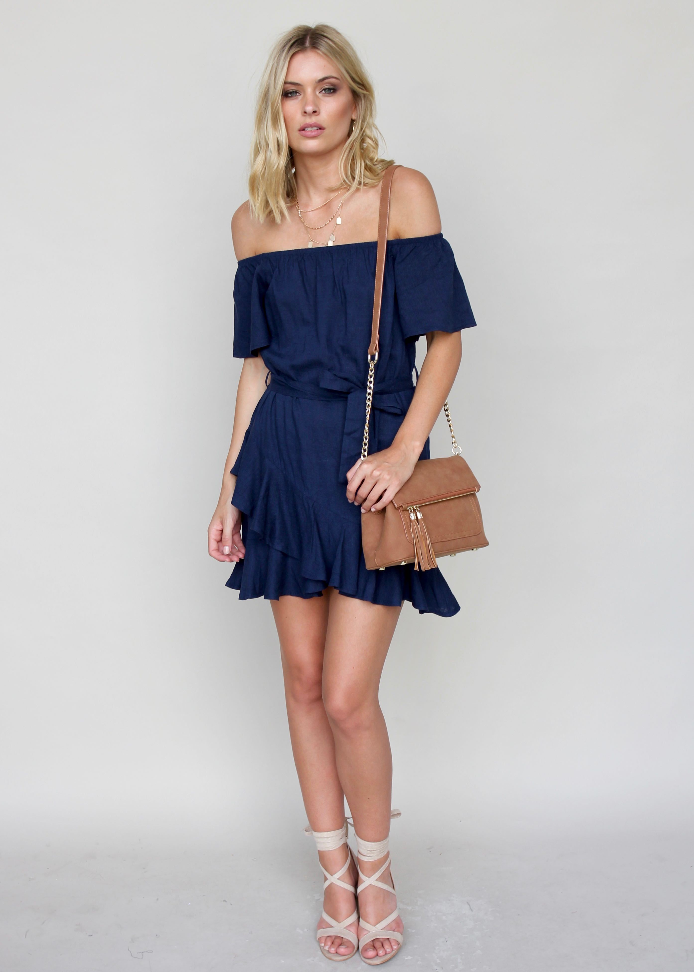Love Around Dress - Navy