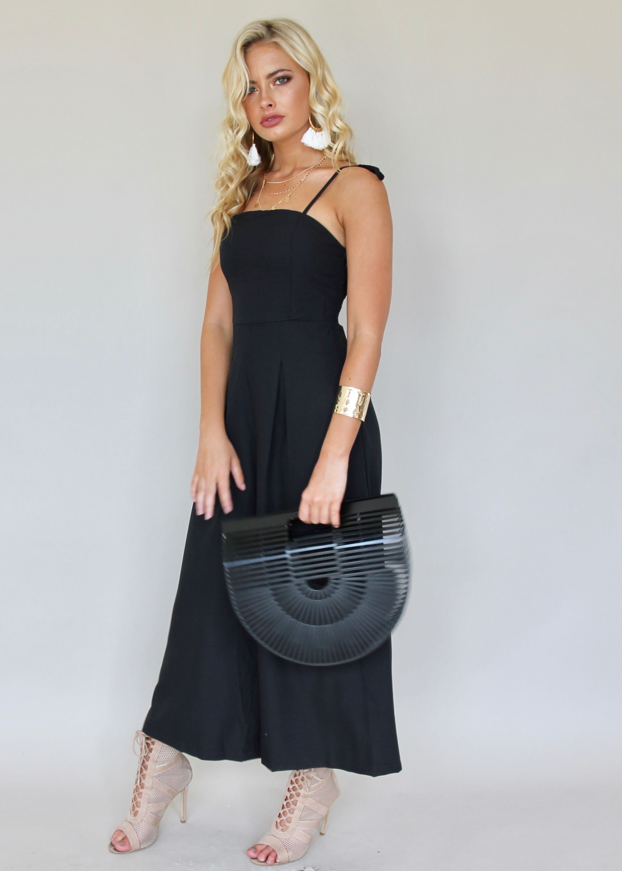 Better In Time Pantsuit - Black