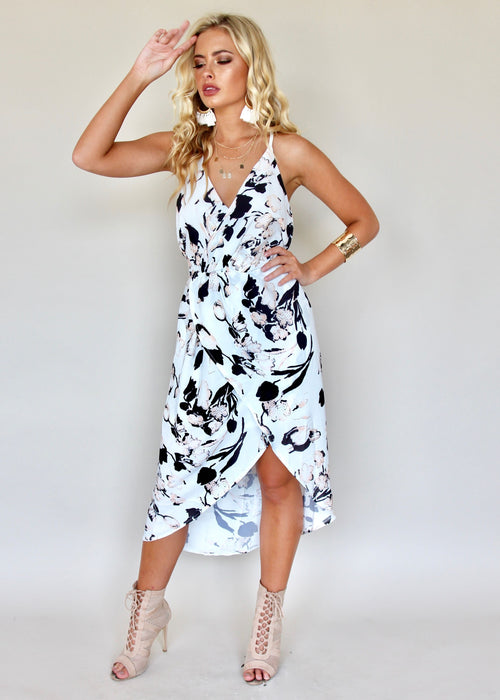 All About You Midi Dress - Petal