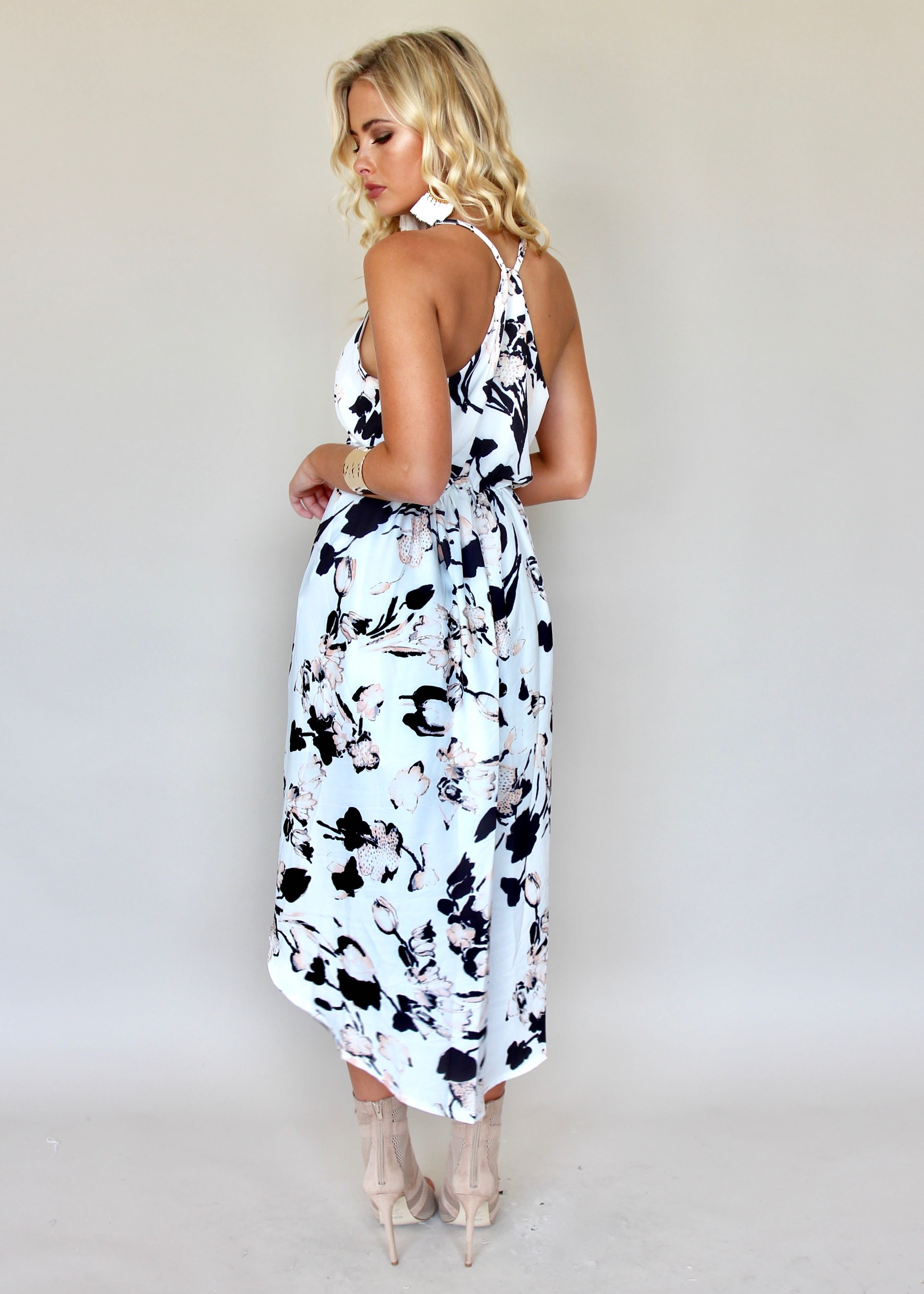 All About You Midi Dress - Petal