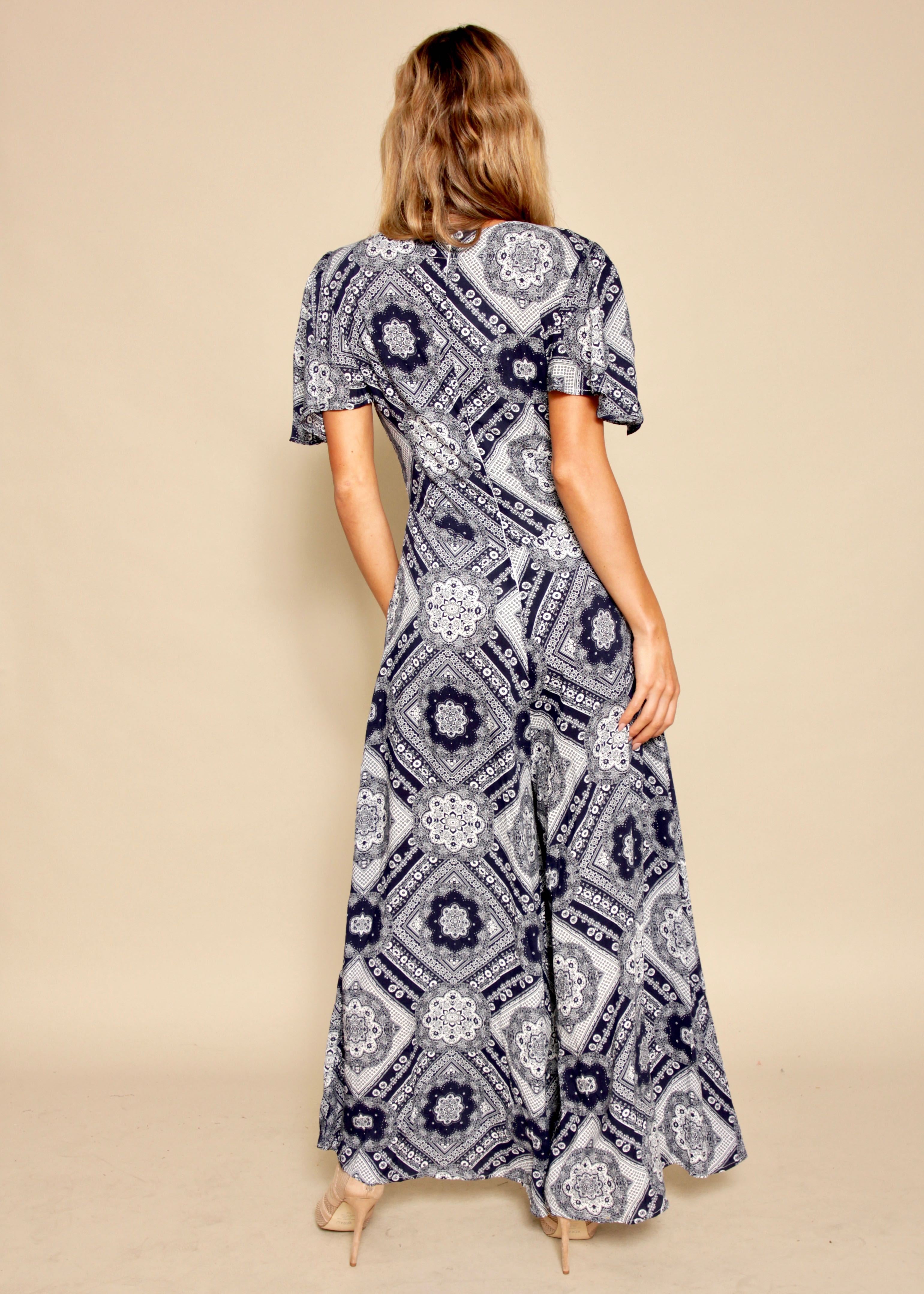 Sun Scent Jumpsuit - Navy