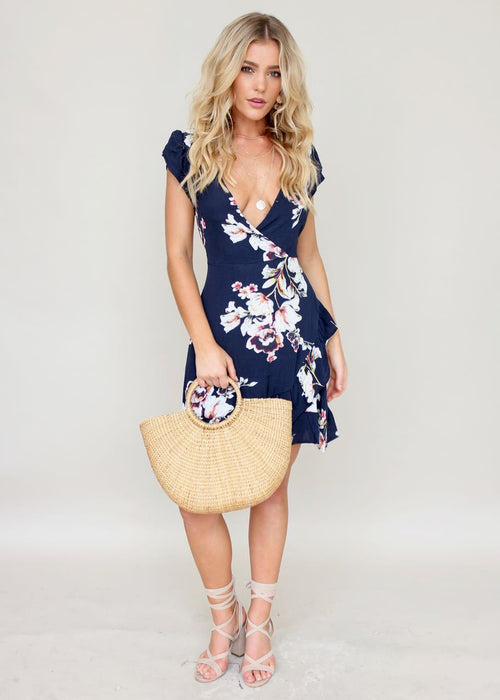 New Beginning Swing Dress - Roses