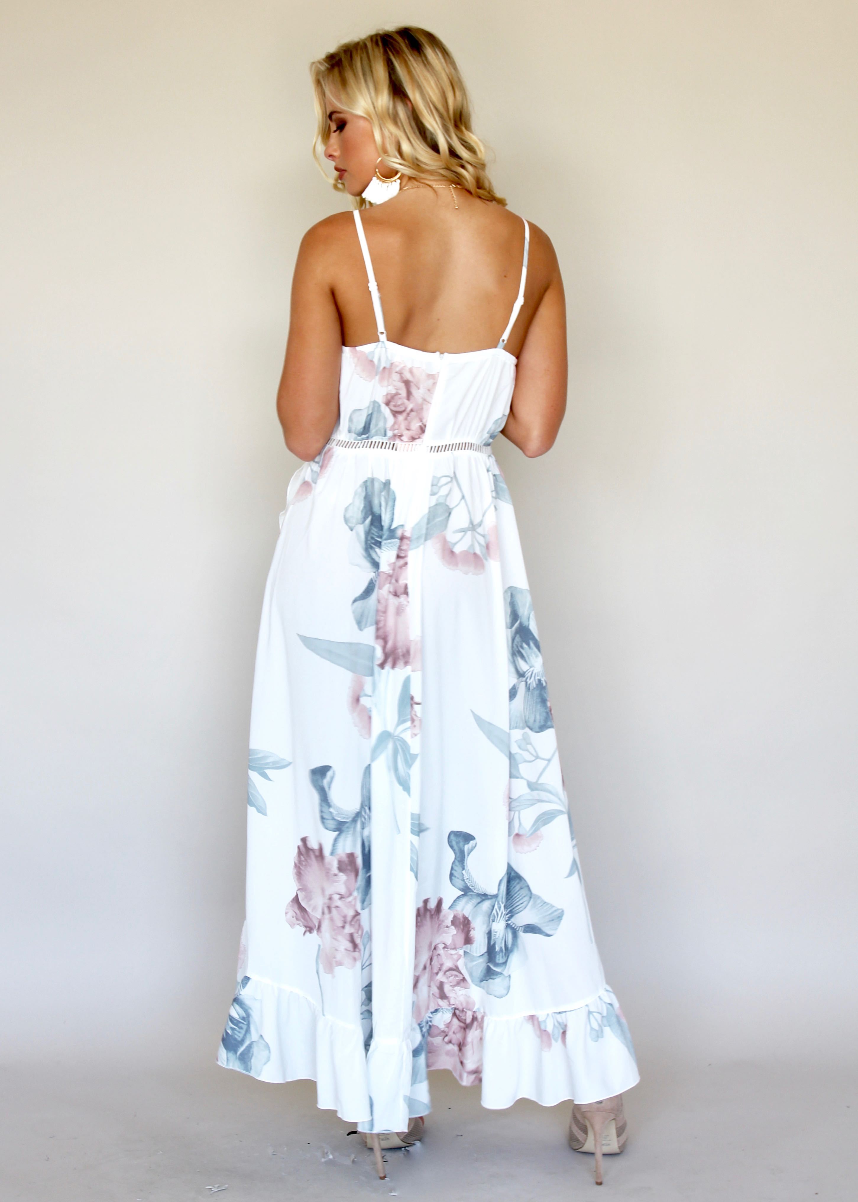 Floral We Know Maxi Dress - Coastal