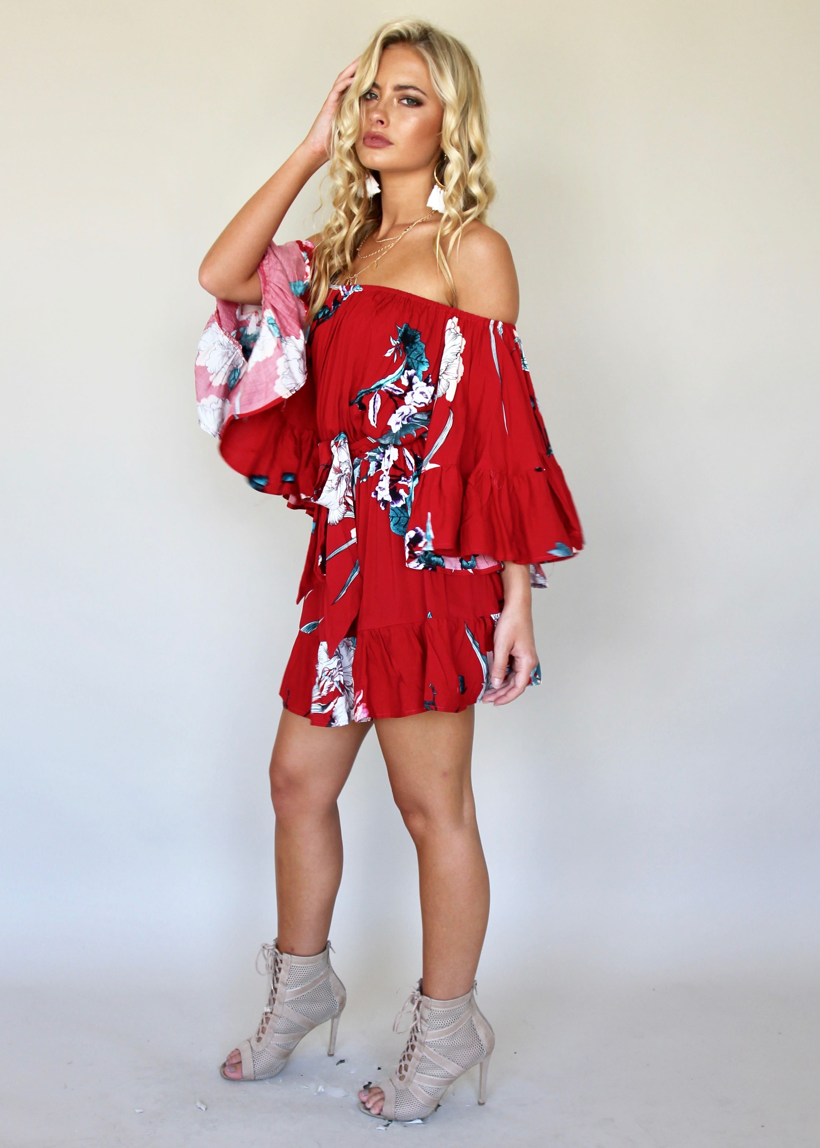 Jasmine Mini Dress - Lovers Passion