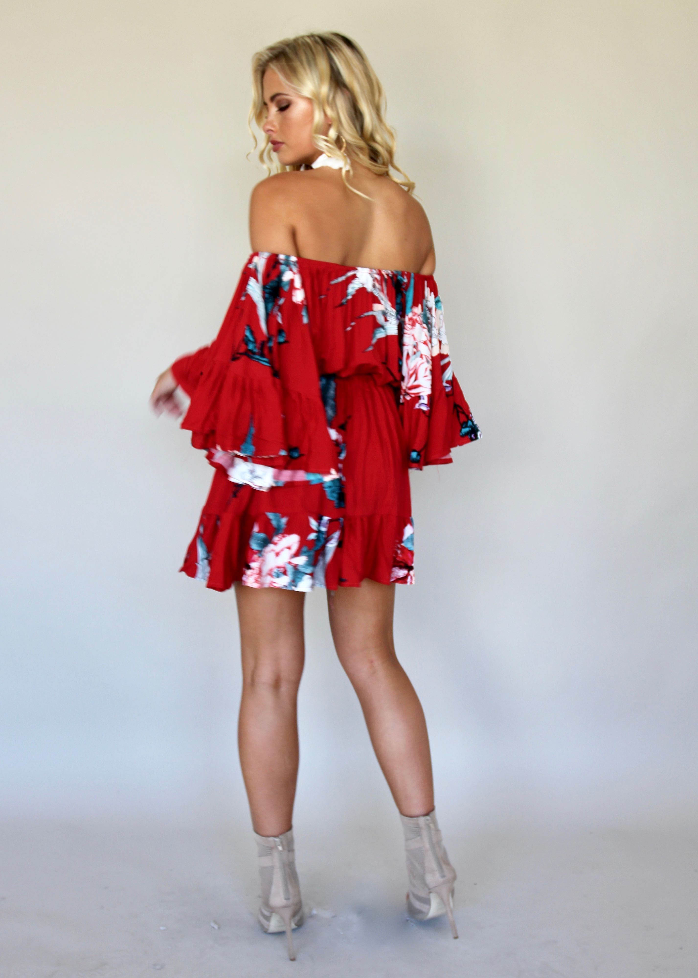 Jasmine Mini Dress - Lovers Passion