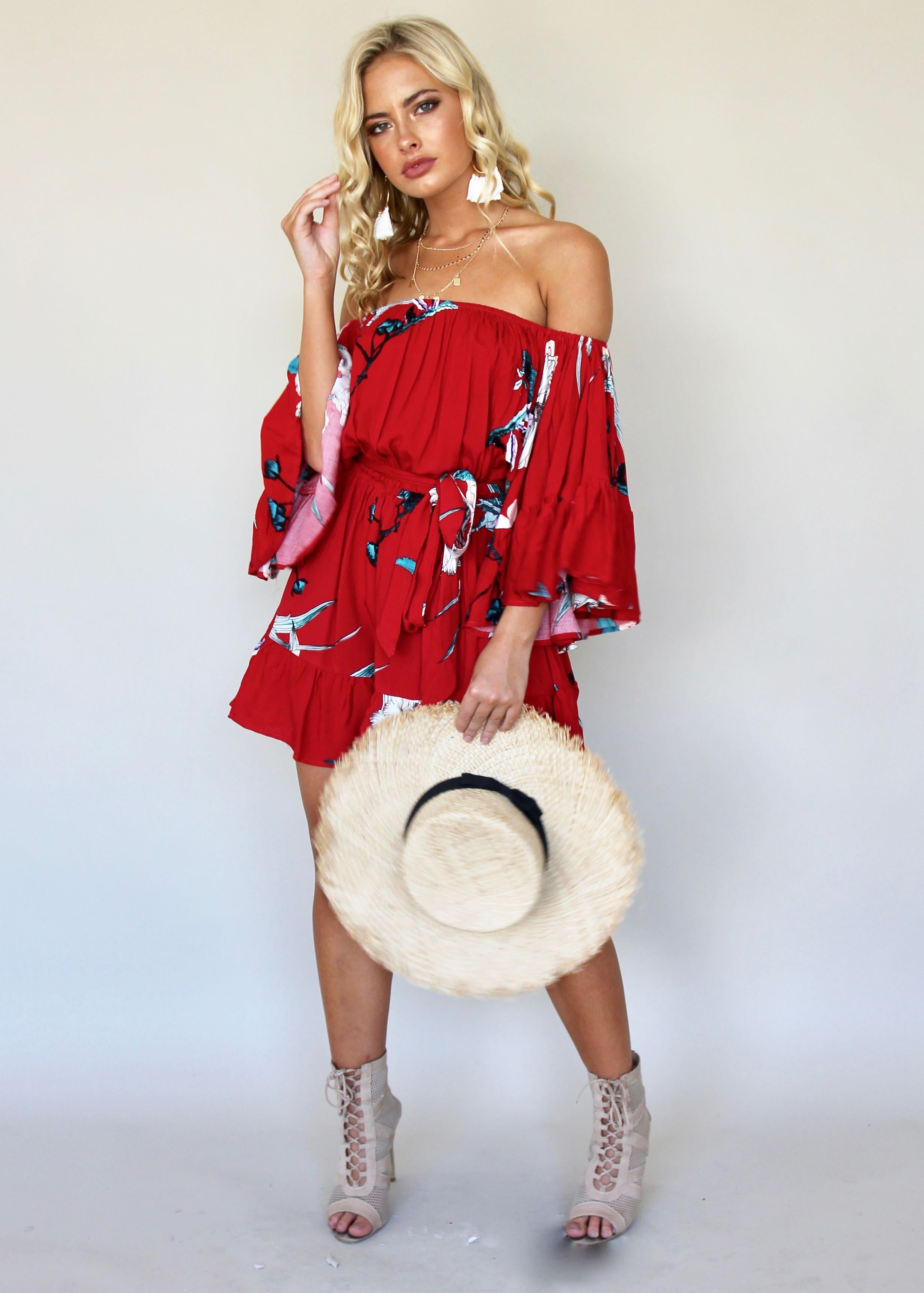 Jasmine Mini Dress - Lovers Passion