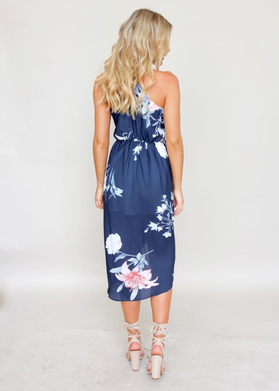 All About You Midi Dress - Midnight