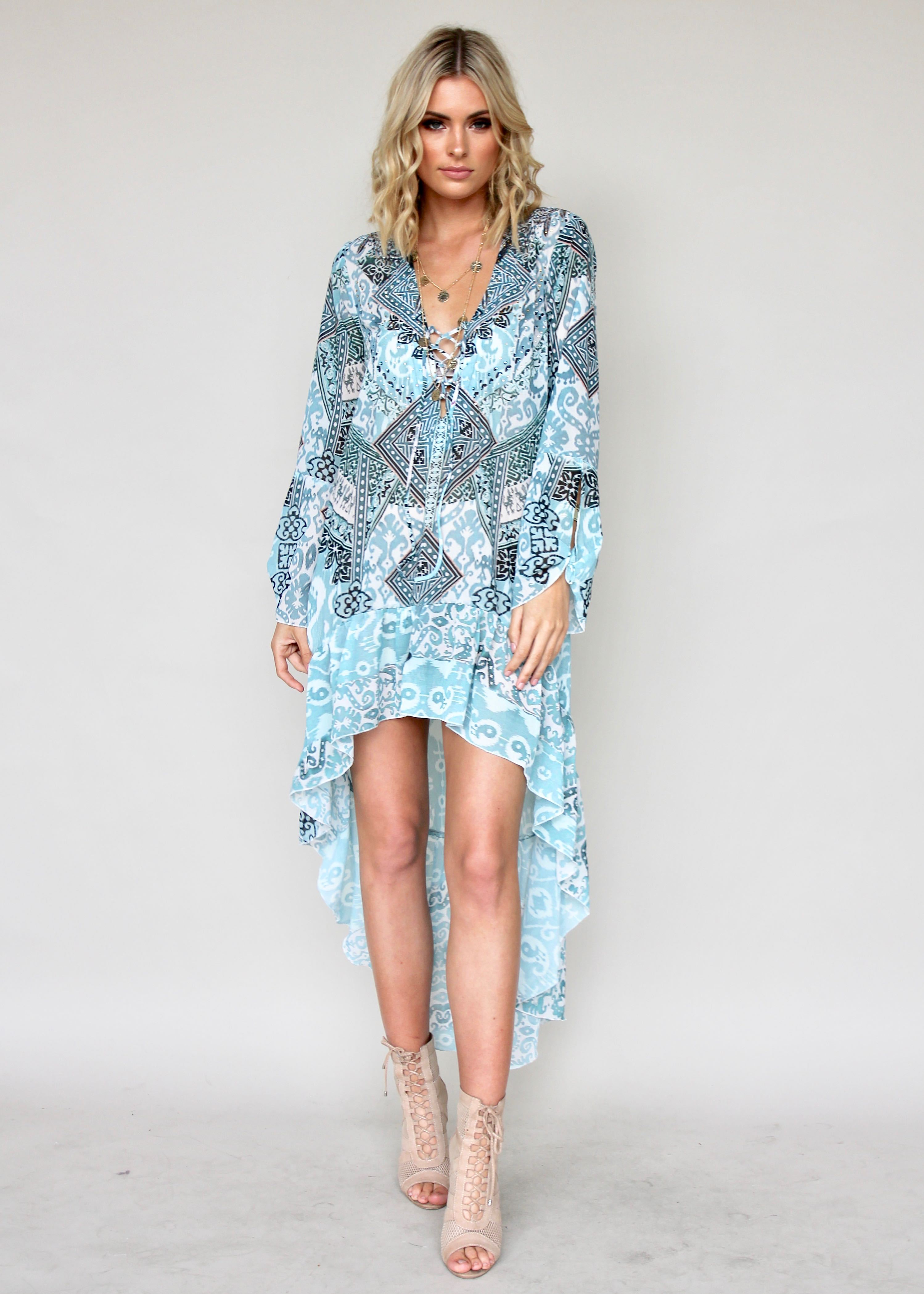 Off Shores Kaftan - Oasis