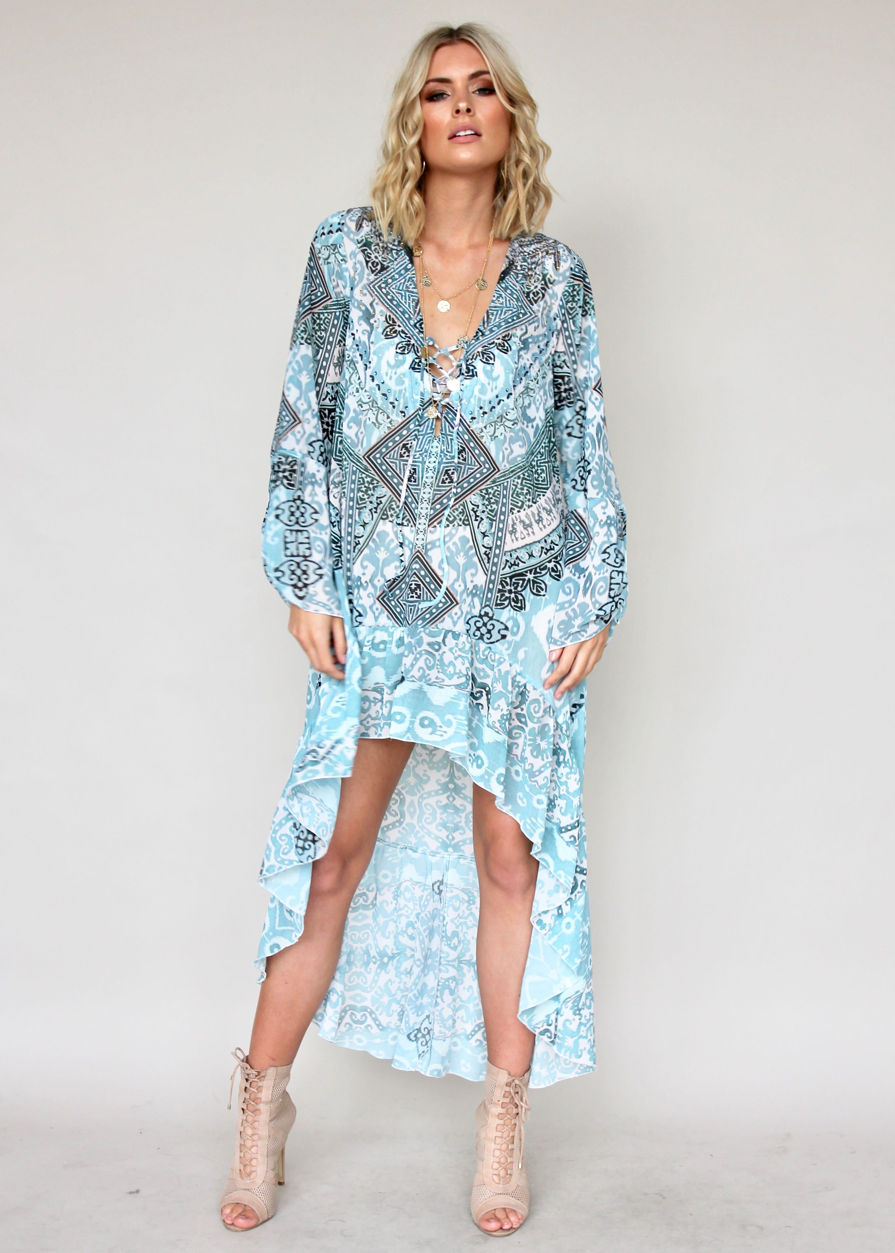 Off Shores Kaftan - Oasis