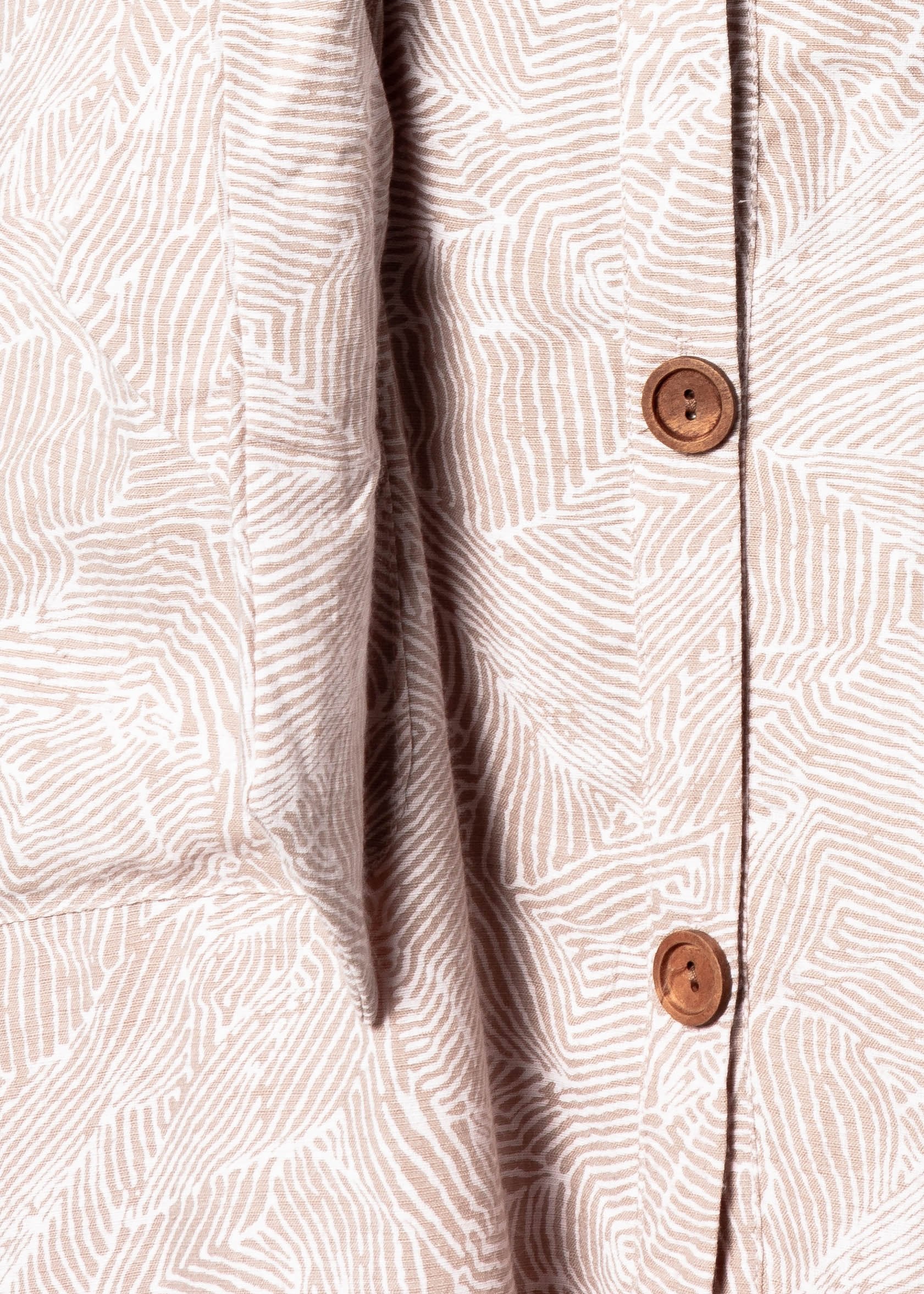 All This Love Midi Dress w/ Tie - Blush Haze