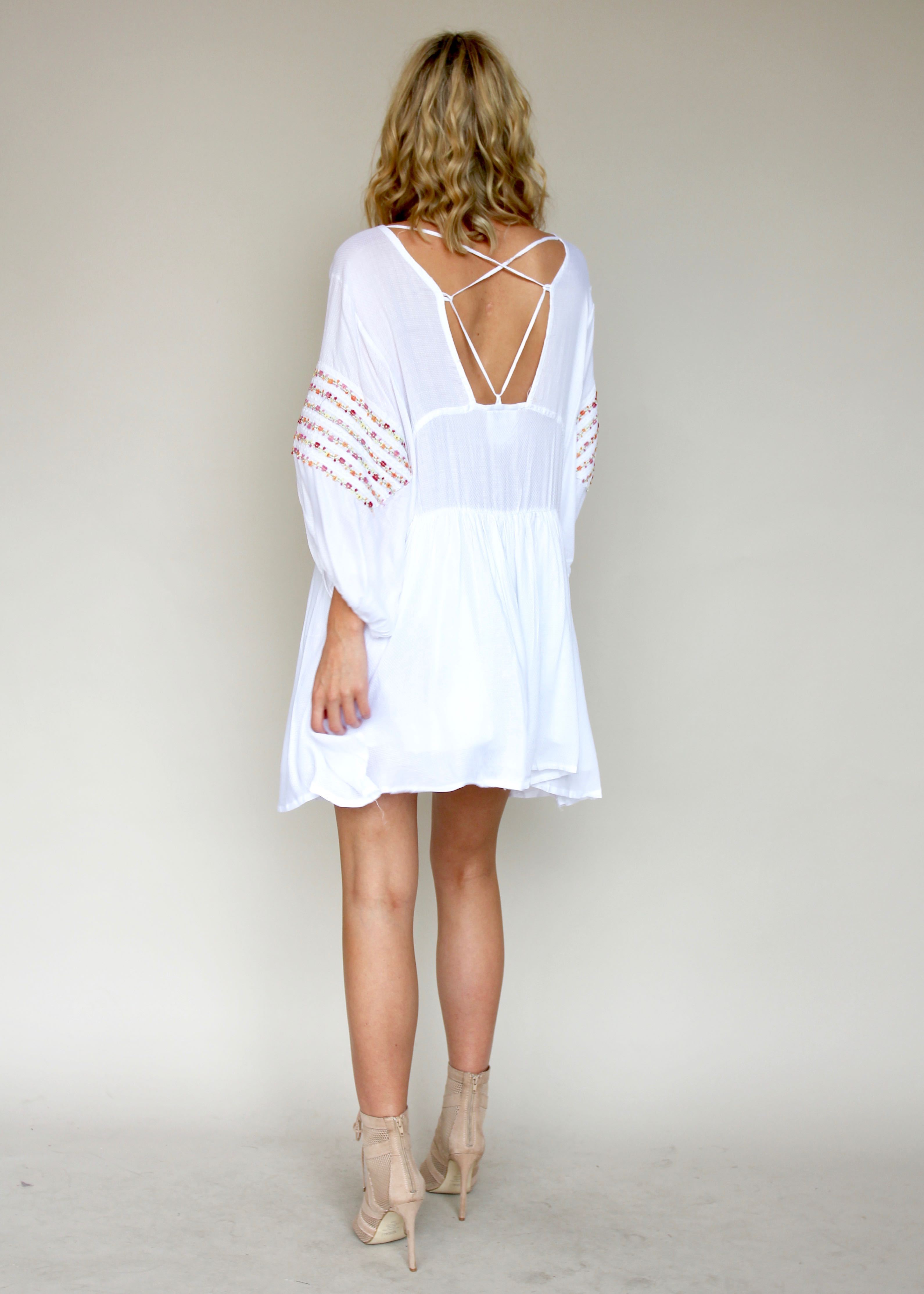 Long Island Dress - White