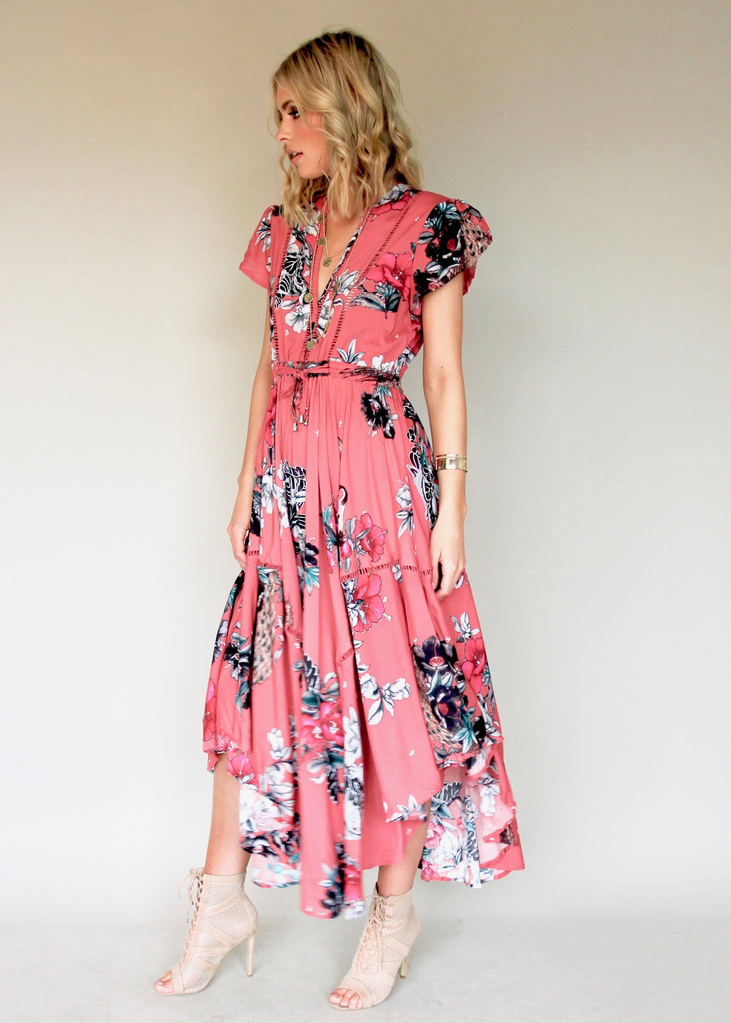 Asher Maxi Dress - Rose Dreams