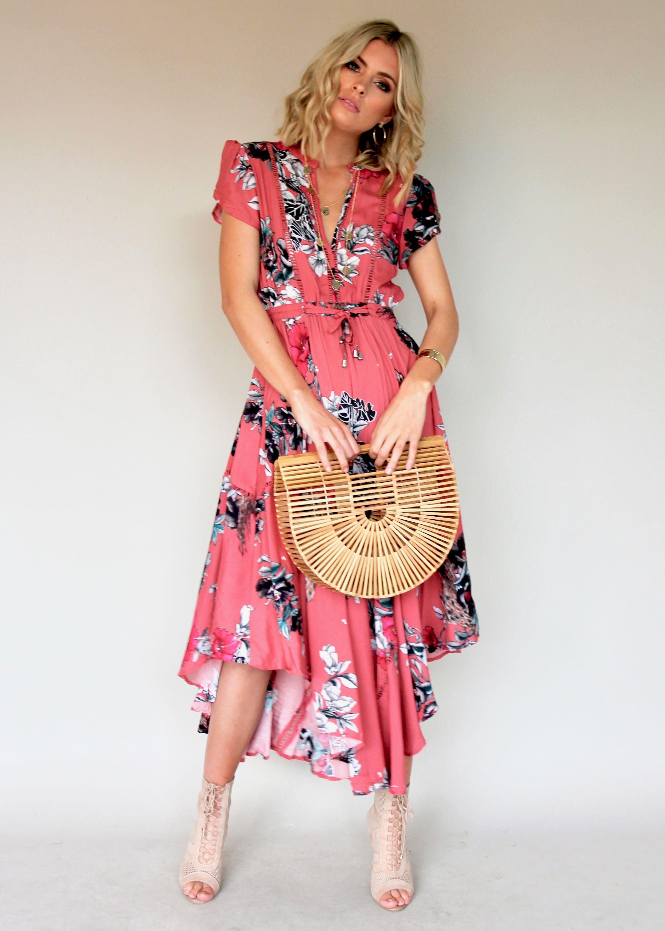 Asher Maxi Dress - Rose Dreams