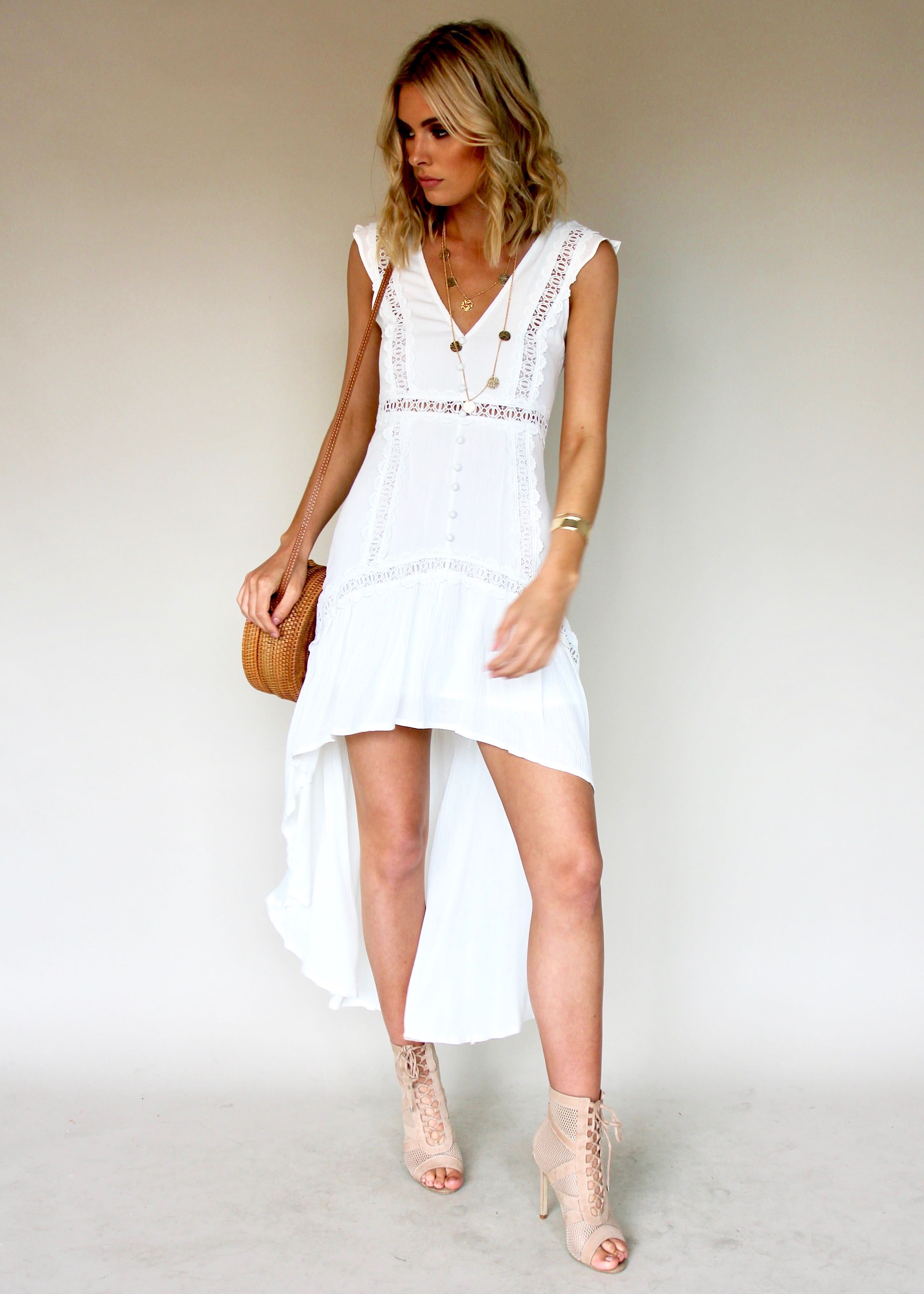 Adore You Dress - White