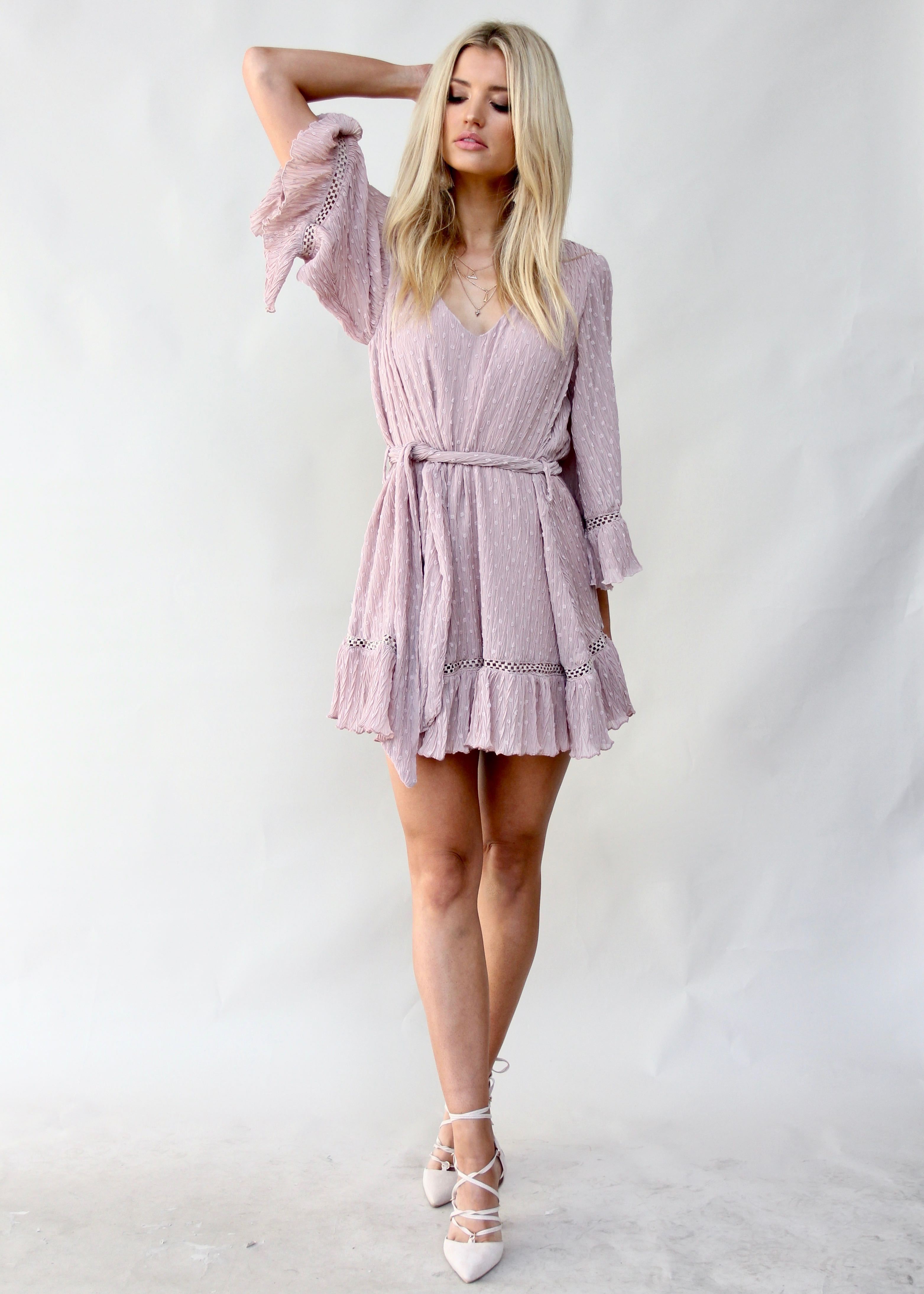 Only Heart Swing Dress - Mauve