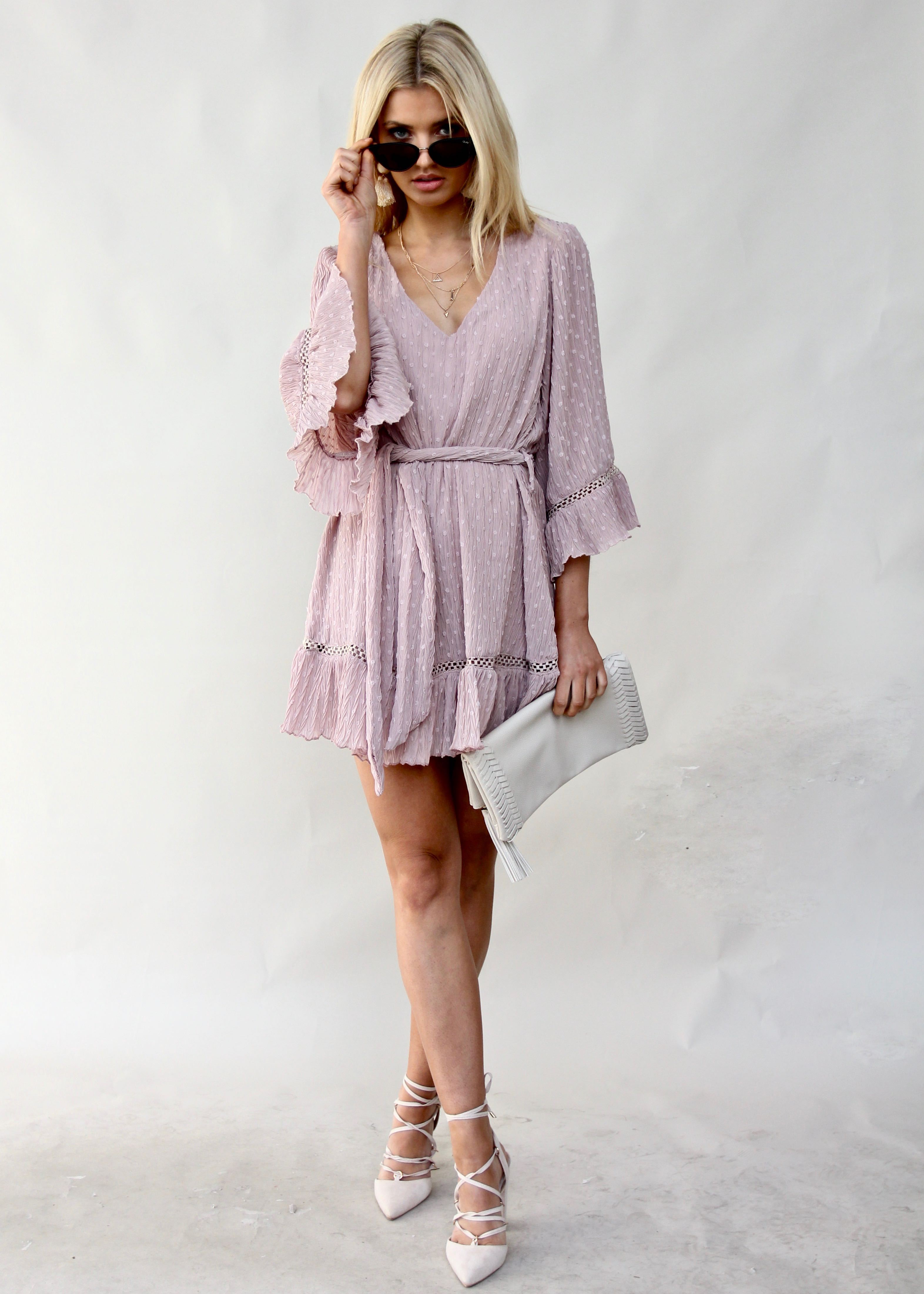 Only Heart Swing Dress - Mauve
