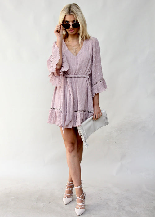 Only Heart Swing Dress - Mauve