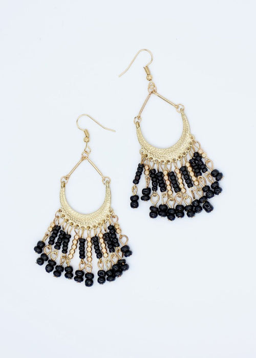 Peru Earrings - Black