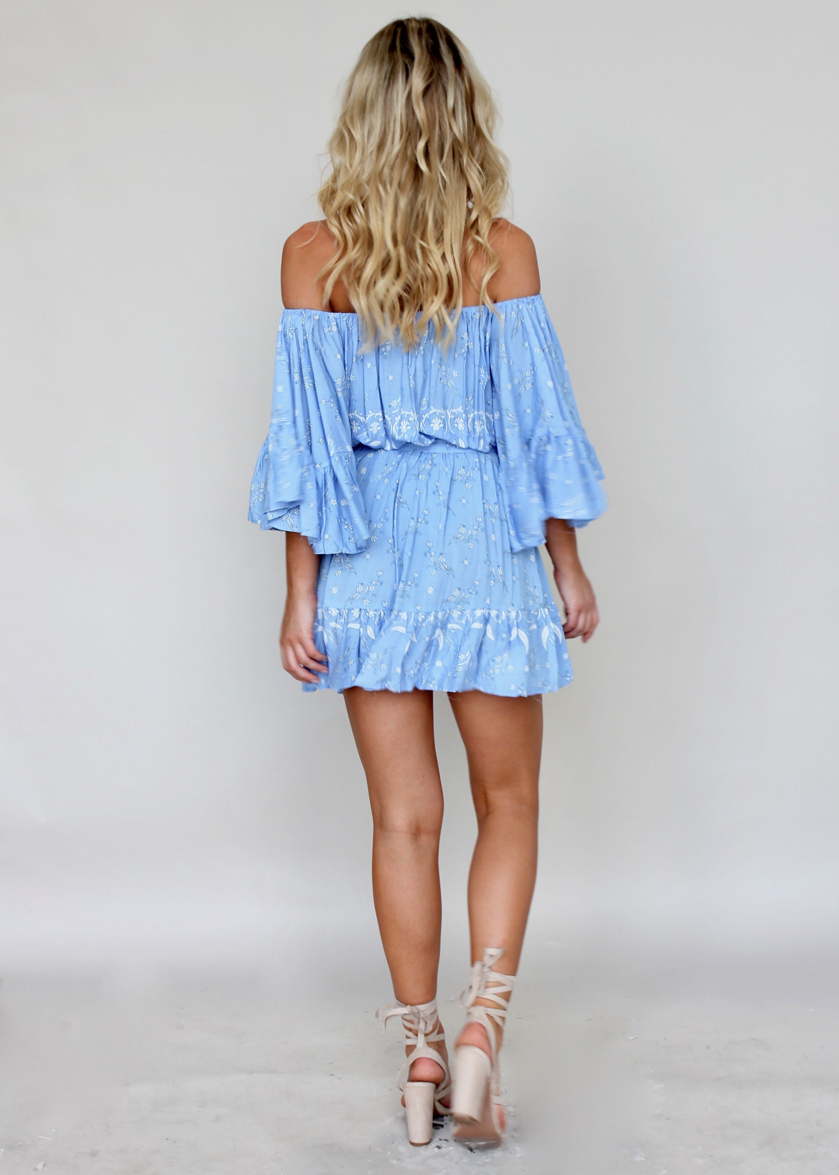 Jasmine Mini Dress - Delphinian