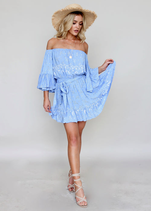 Jasmine Mini Dress - Delphinian