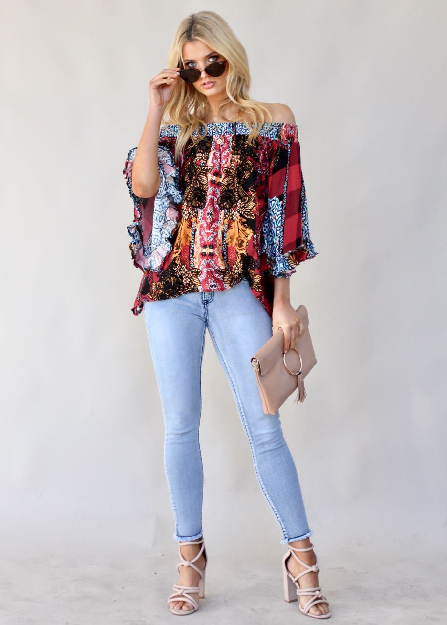 Clover Off Shoulder Top - Marlow