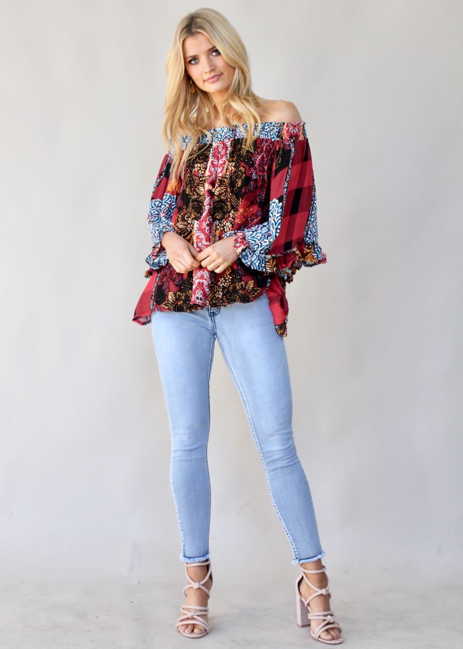 Clover Off Shoulder Top - Marlow