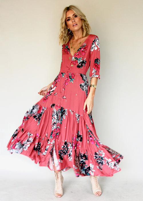 Harper Dress - Rose Dreams