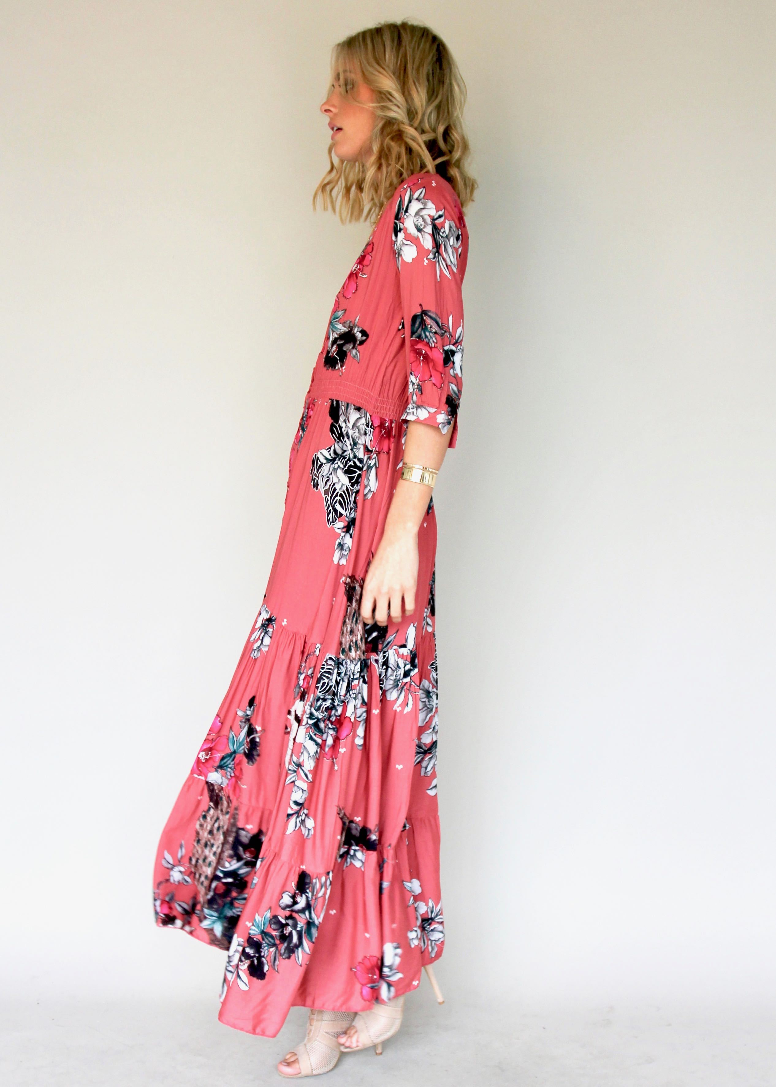 Harper Dress - Rose Dreams