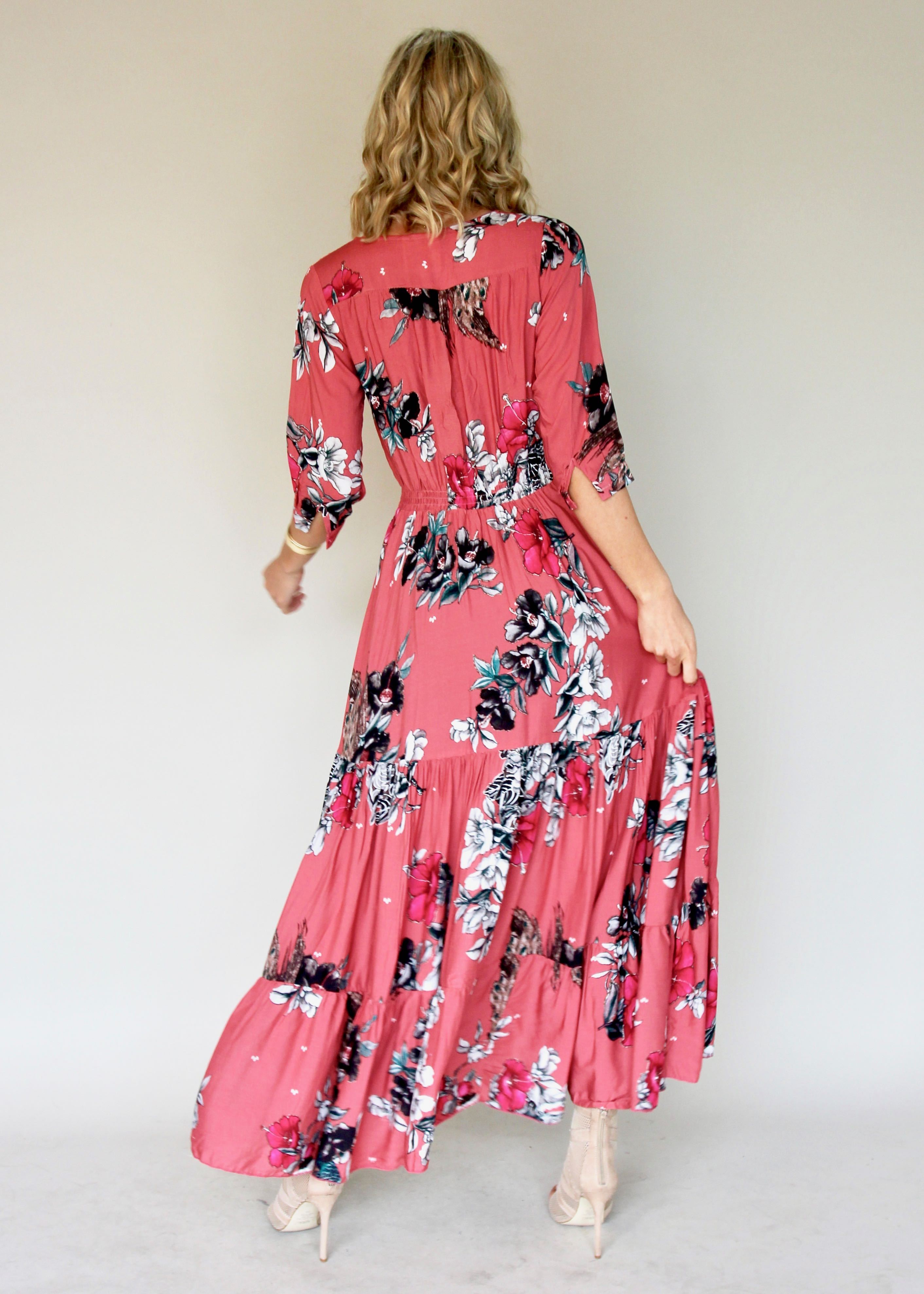 Harper Dress - Rose Dreams
