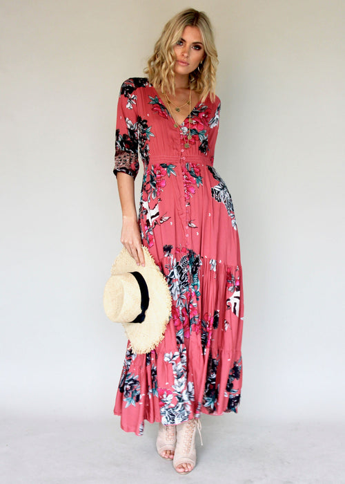 Harper Dress - Rose Dreams