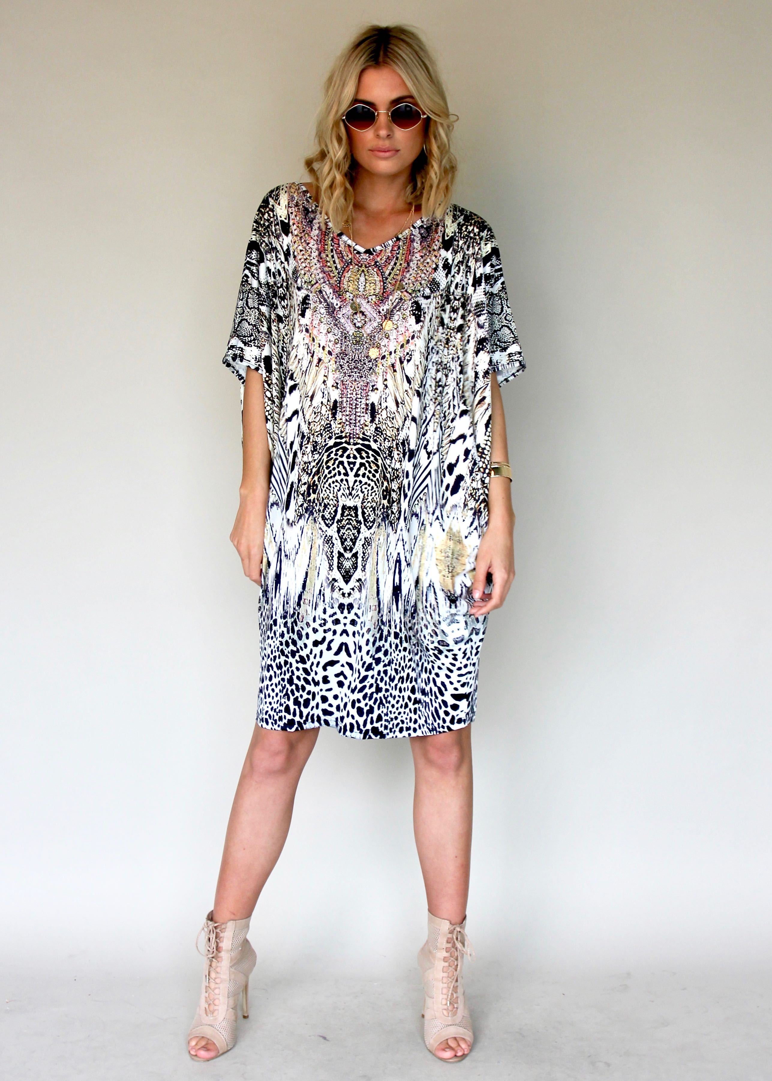 Breath Of Wild Kaftan - Savannah