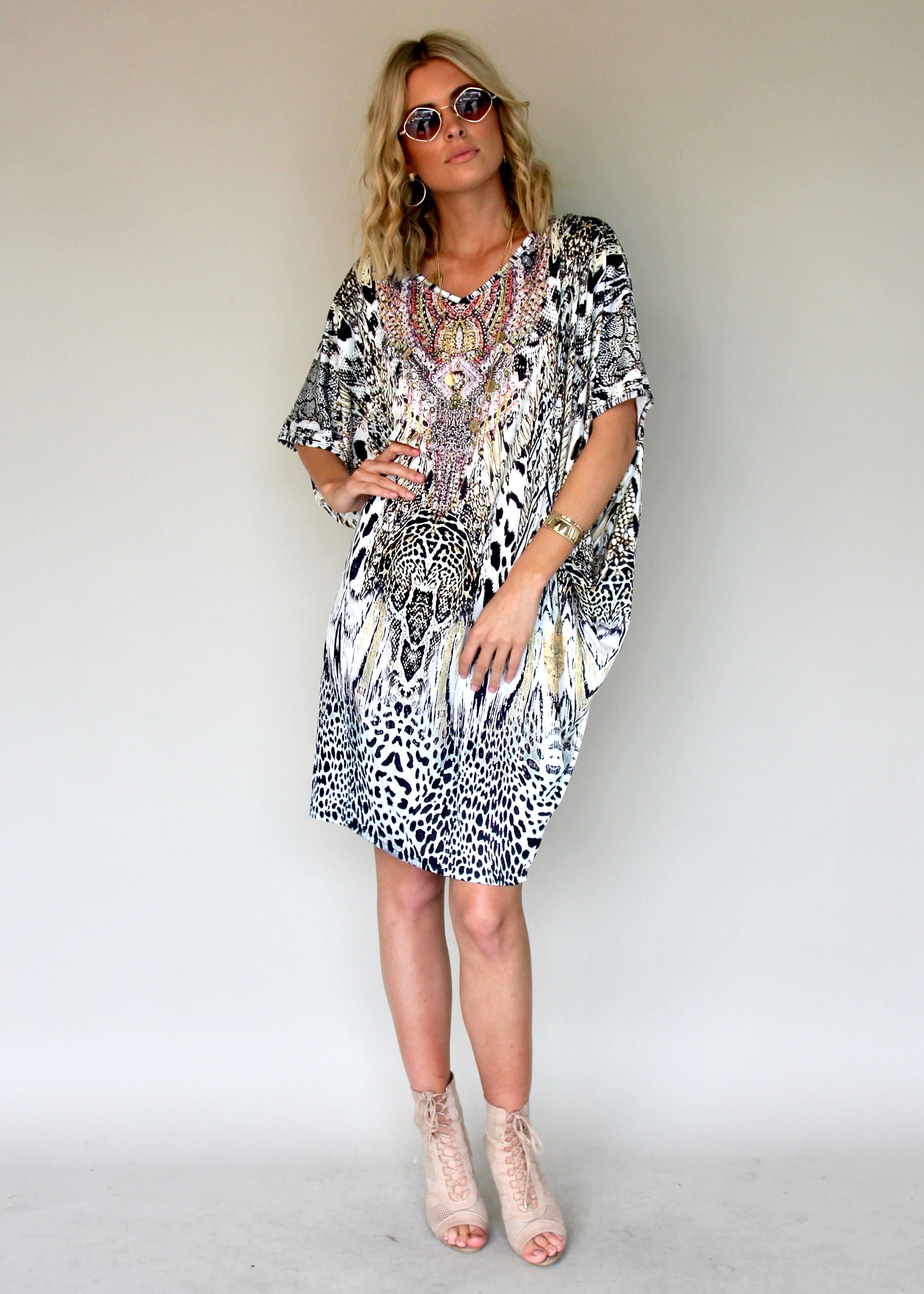 Breath Of Wild Kaftan - Savannah