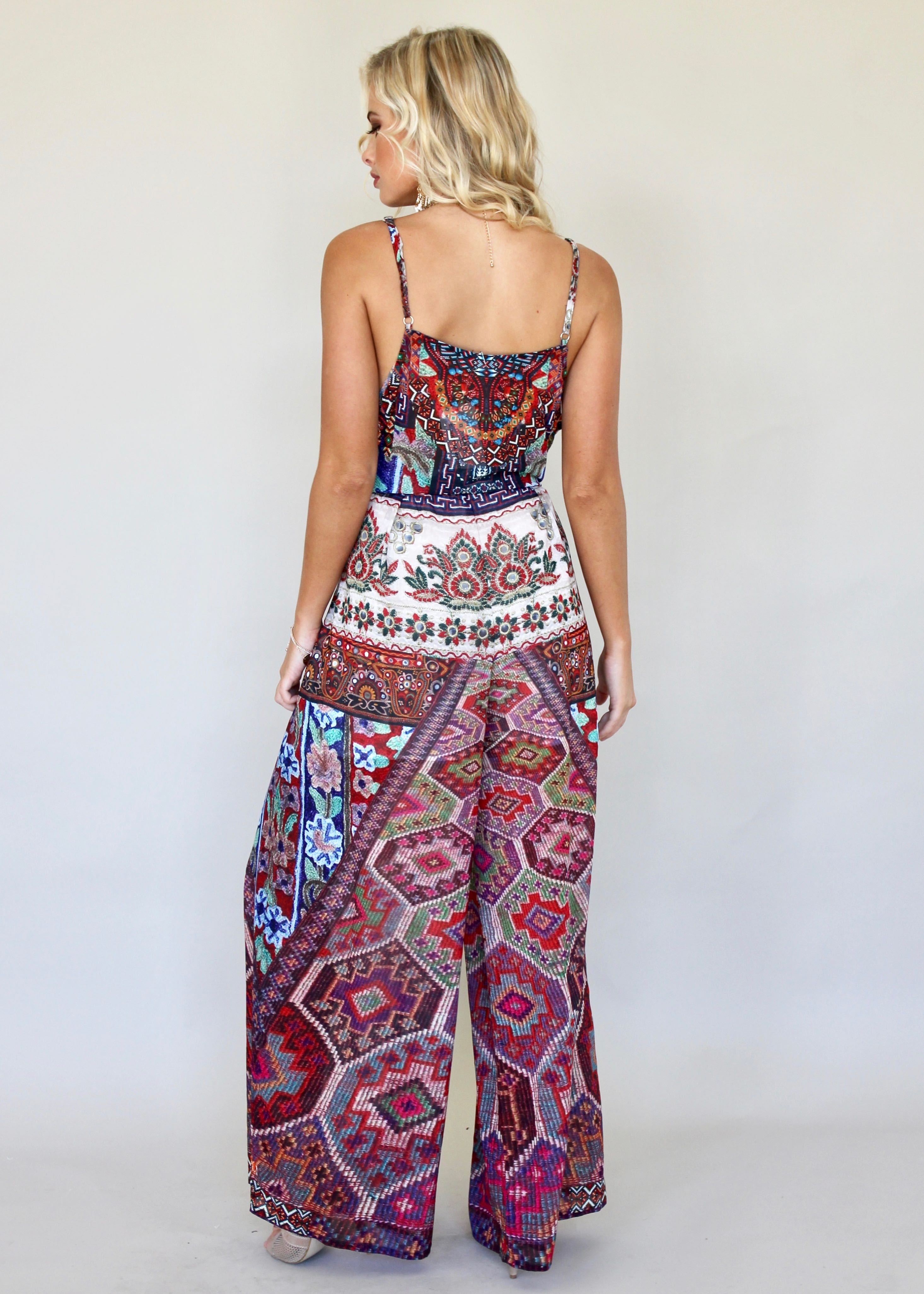 Double Up Pantsuit - Moroccan
