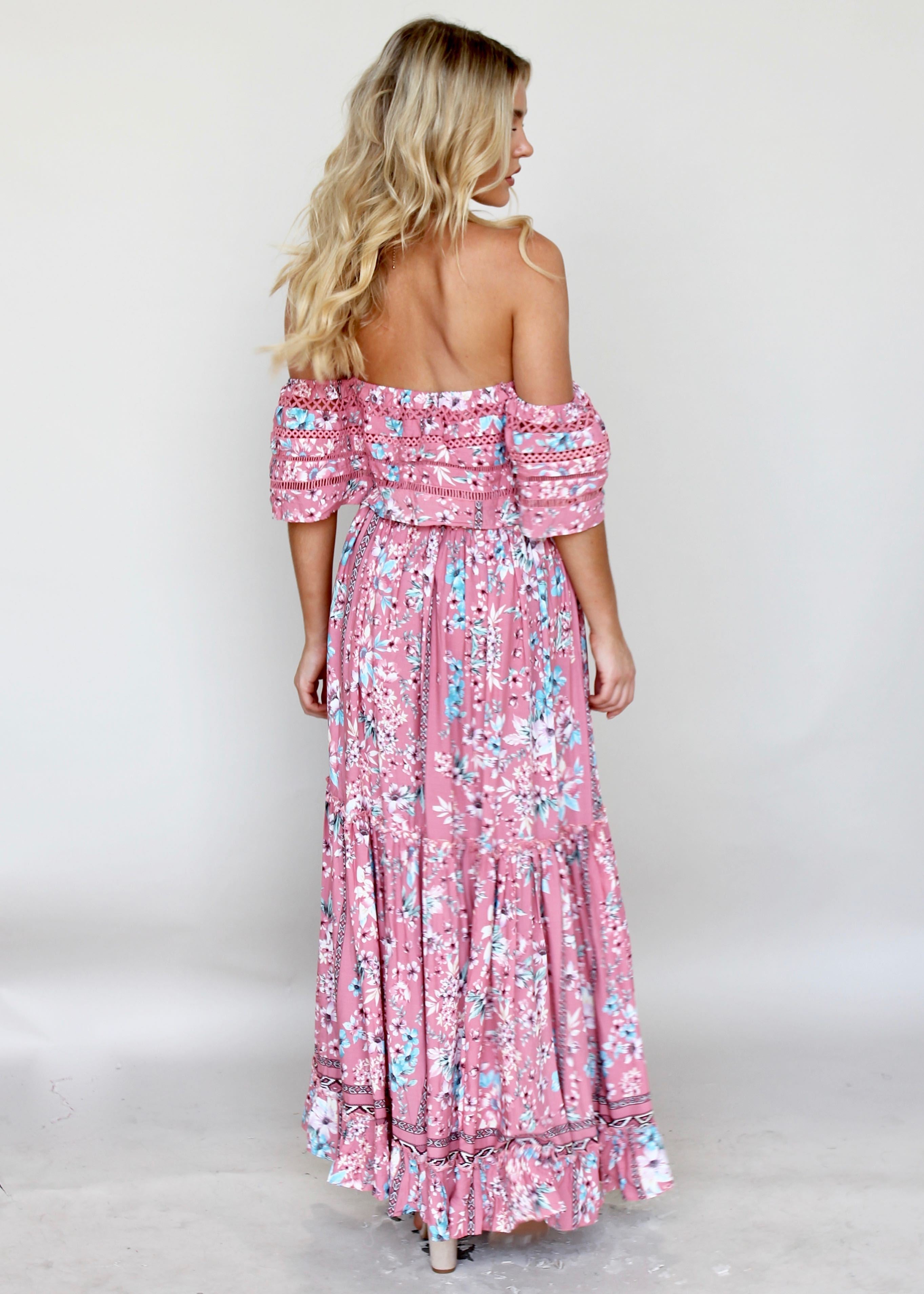 Karlie Off Shoulder Maxi - Solange