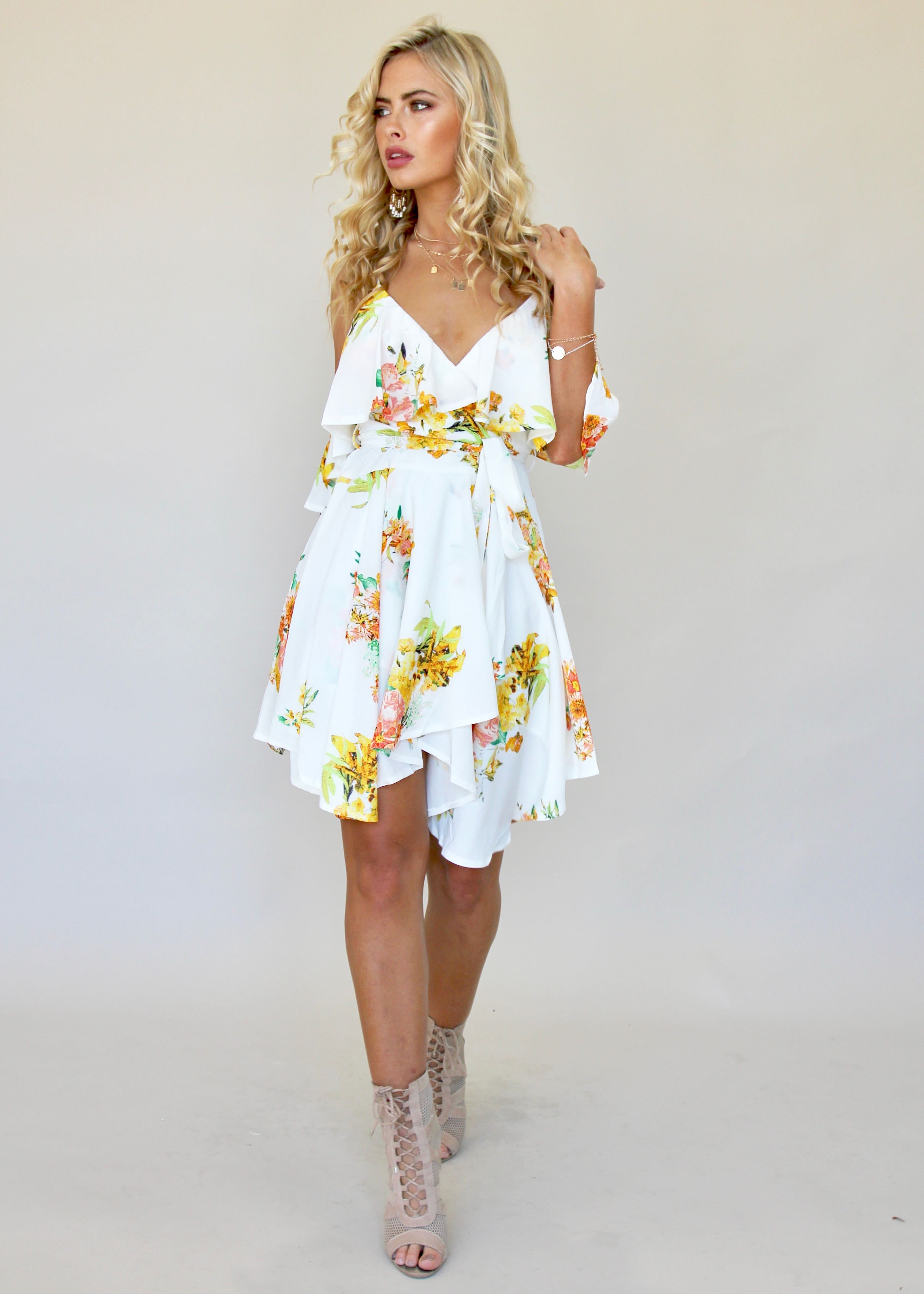 Love Lust Swing Dress - Sunshine