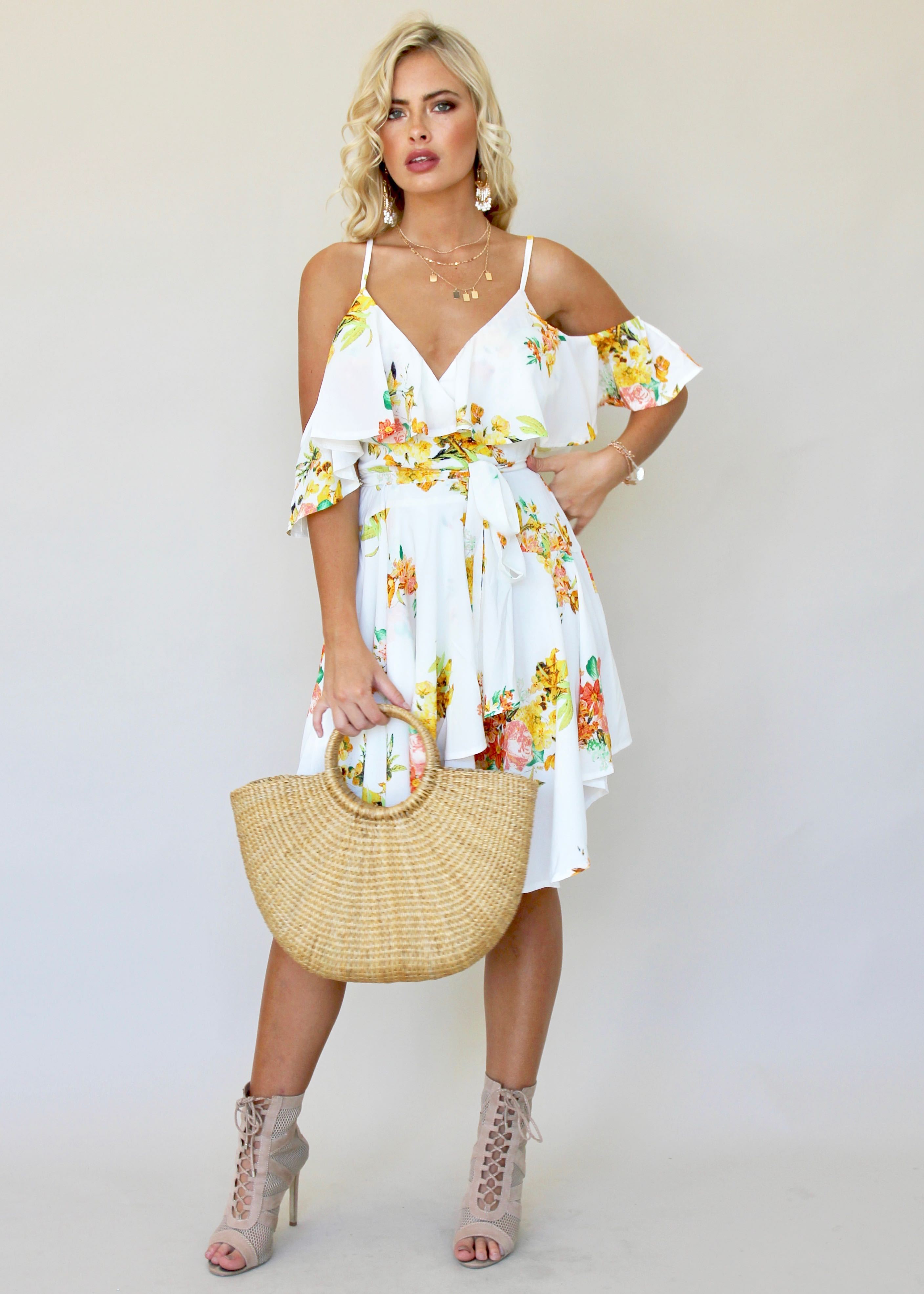 Love Lust Swing Dress - Sunshine