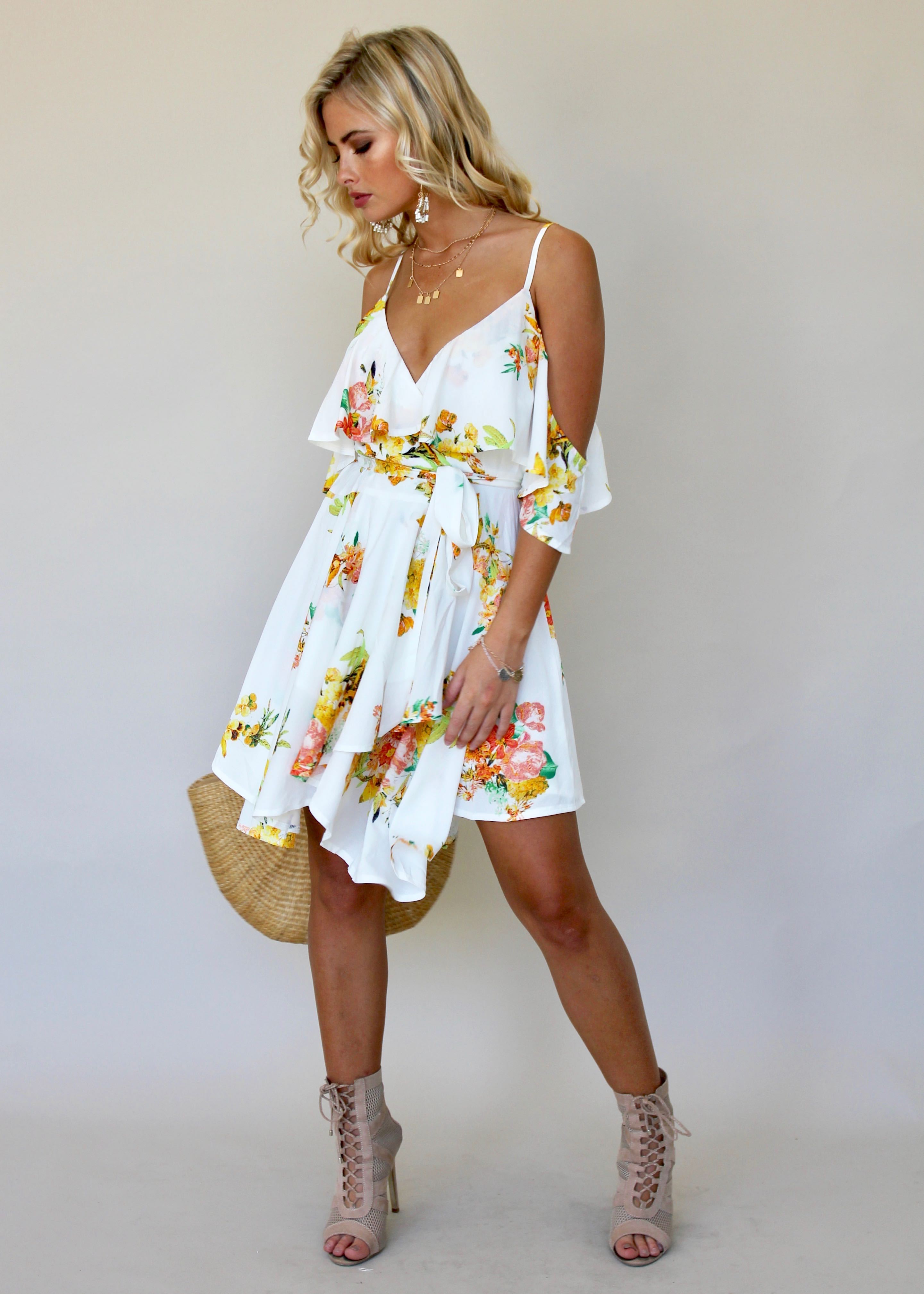Love Lust Swing Dress - Sunshine