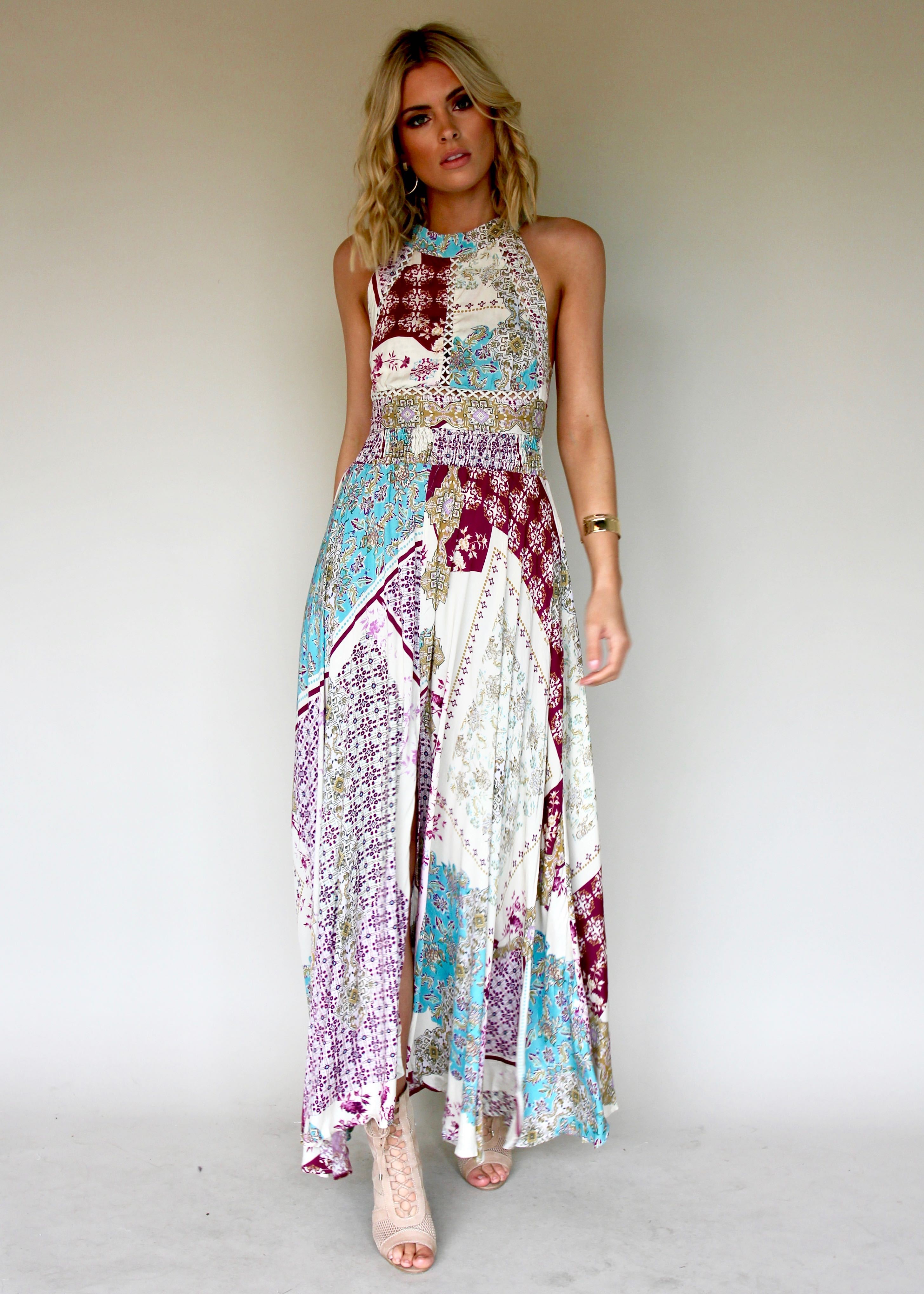 Break Of Dawn Maxi - Tealily