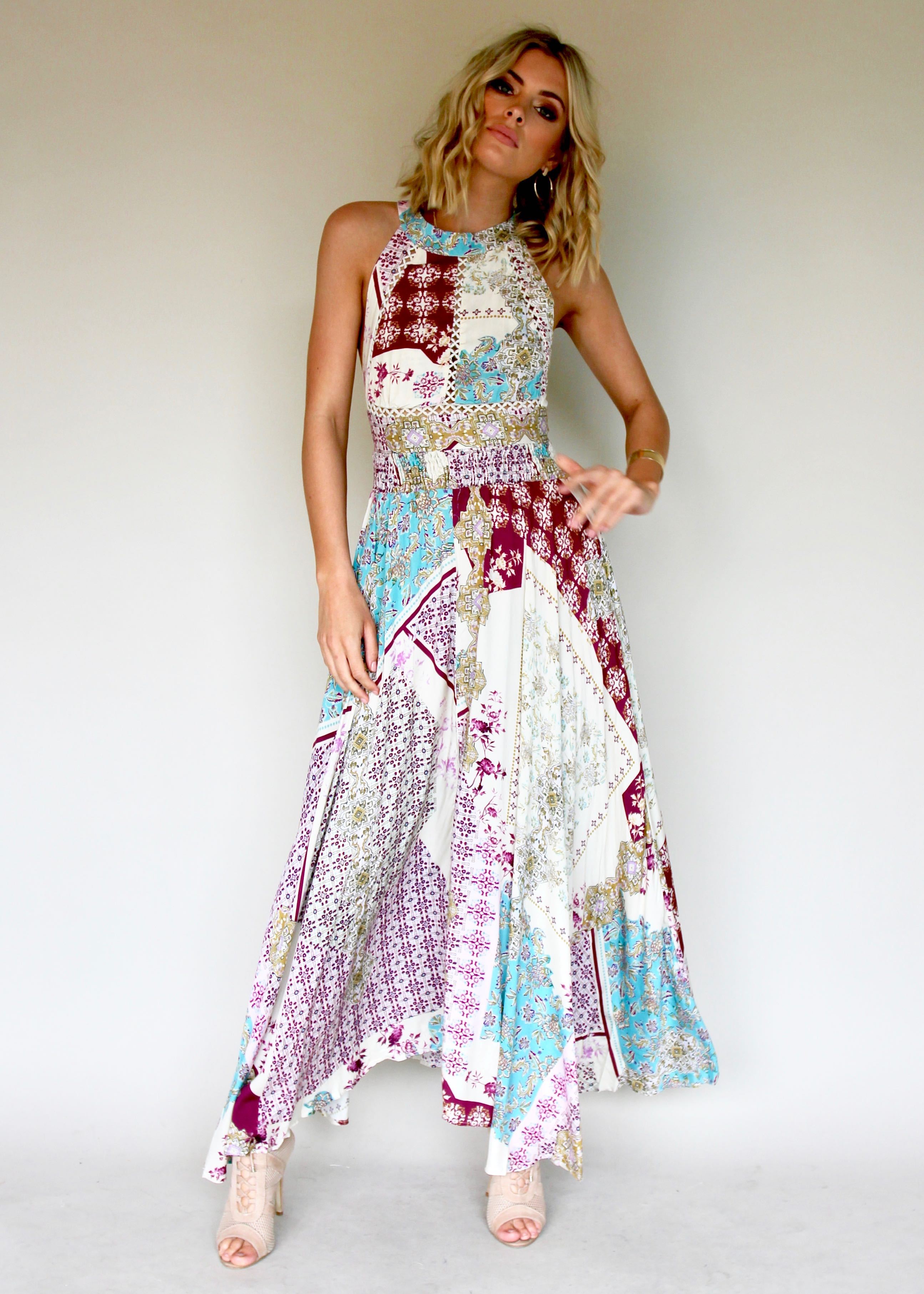 Break Of Dawn Maxi - Tealily