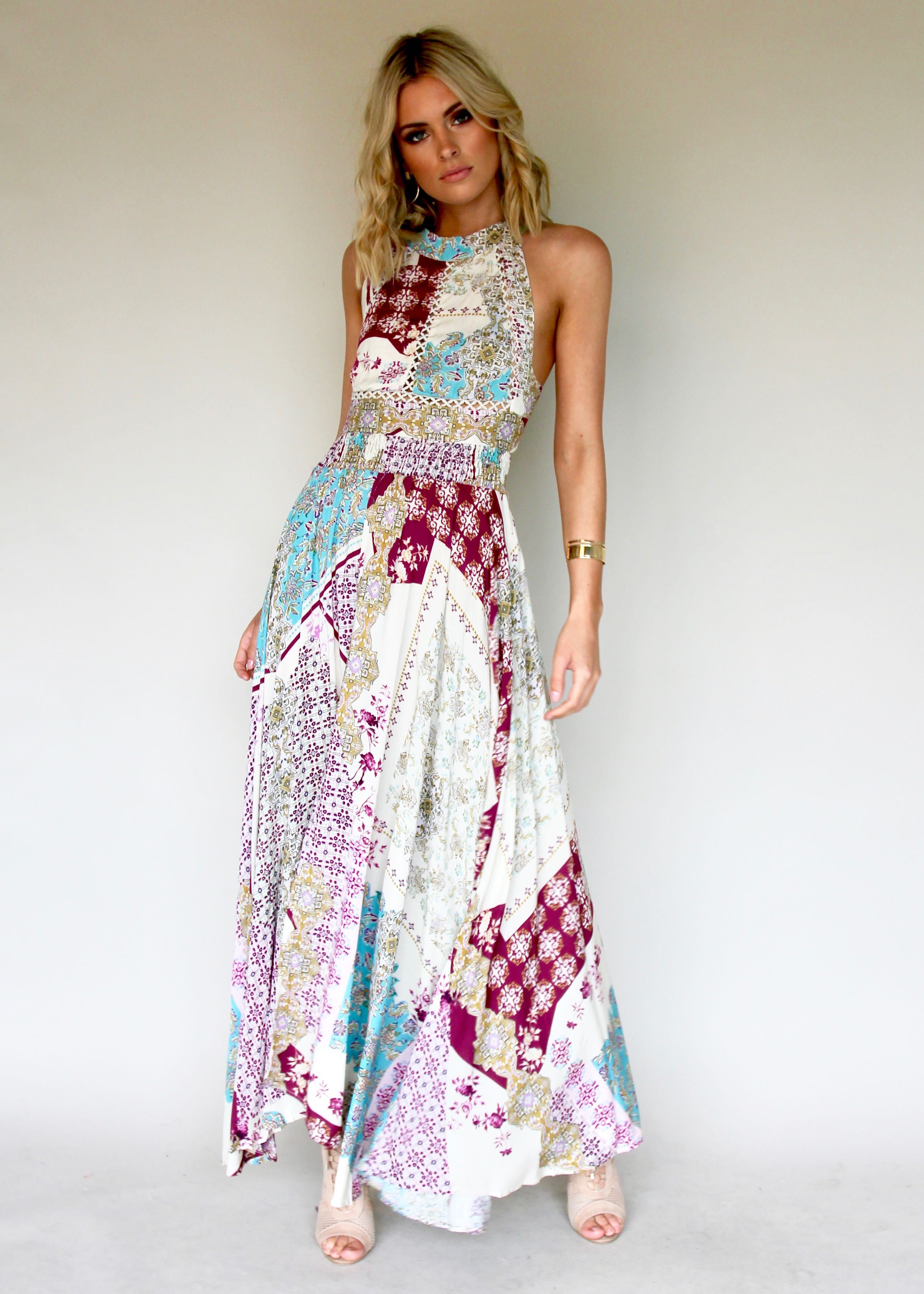 Break Of Dawn Maxi - Tealily