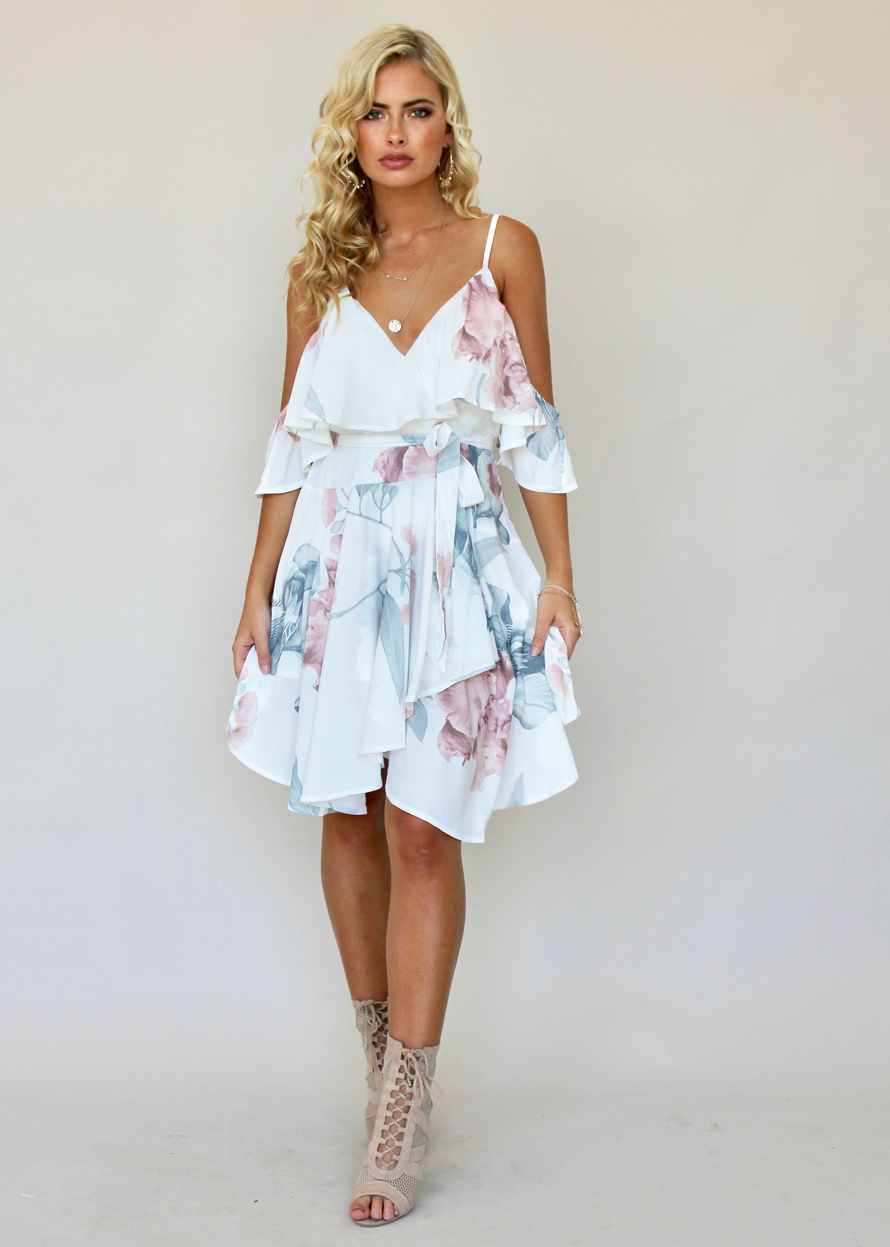 Love Lust Swing Dress - Coastal