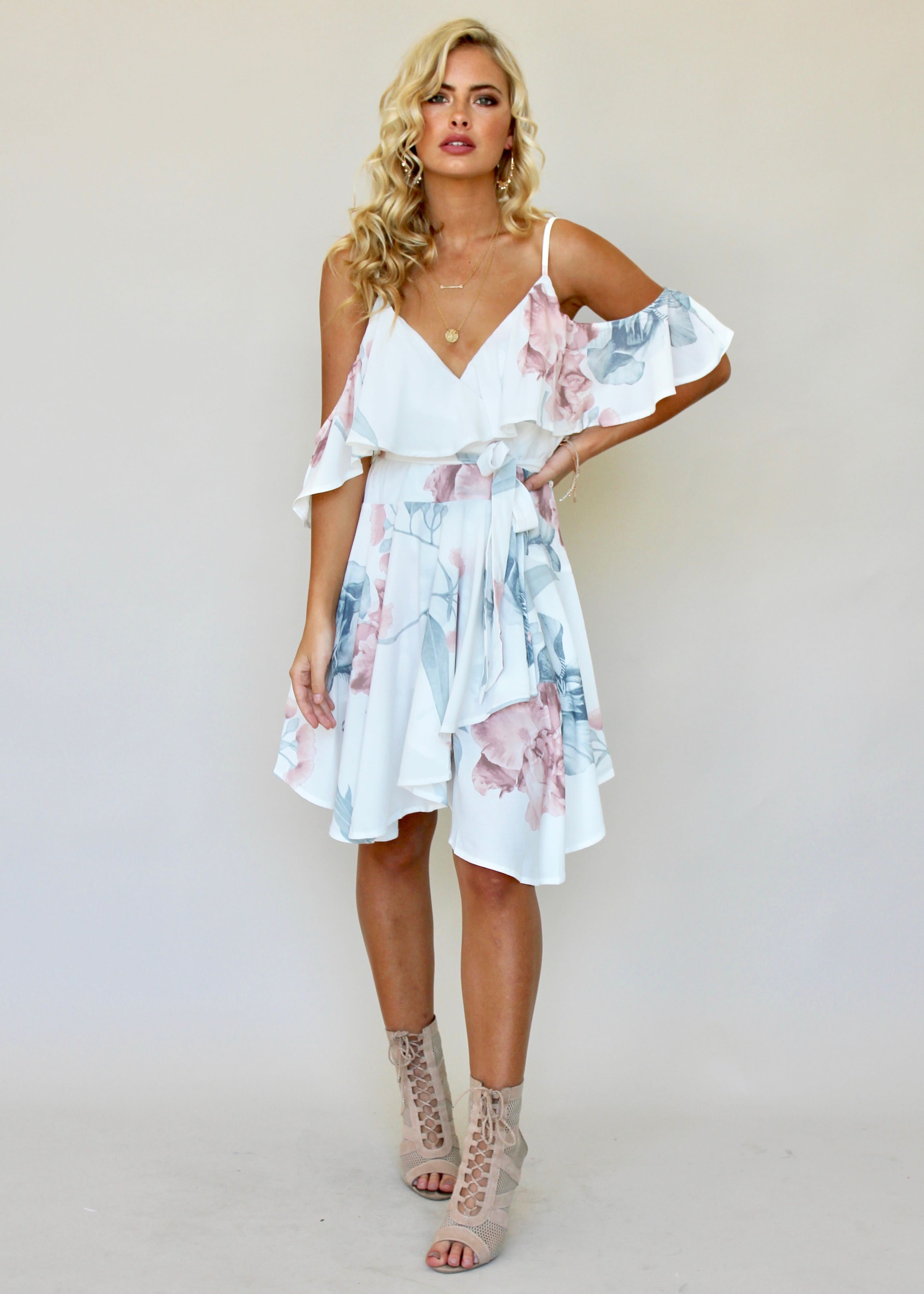 Love Lust Swing Dress - Coastal