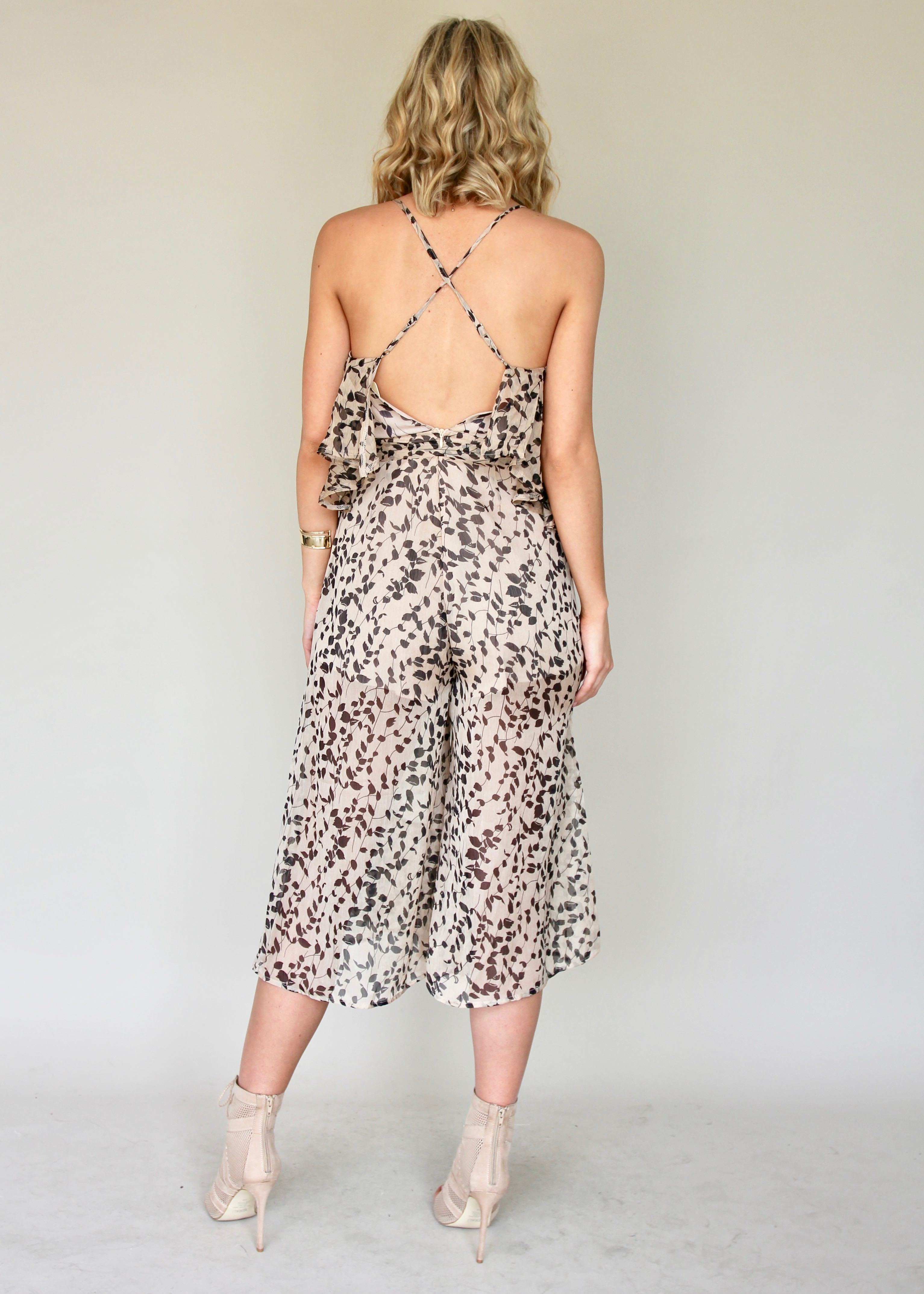 Day One Pantsuit - Beige