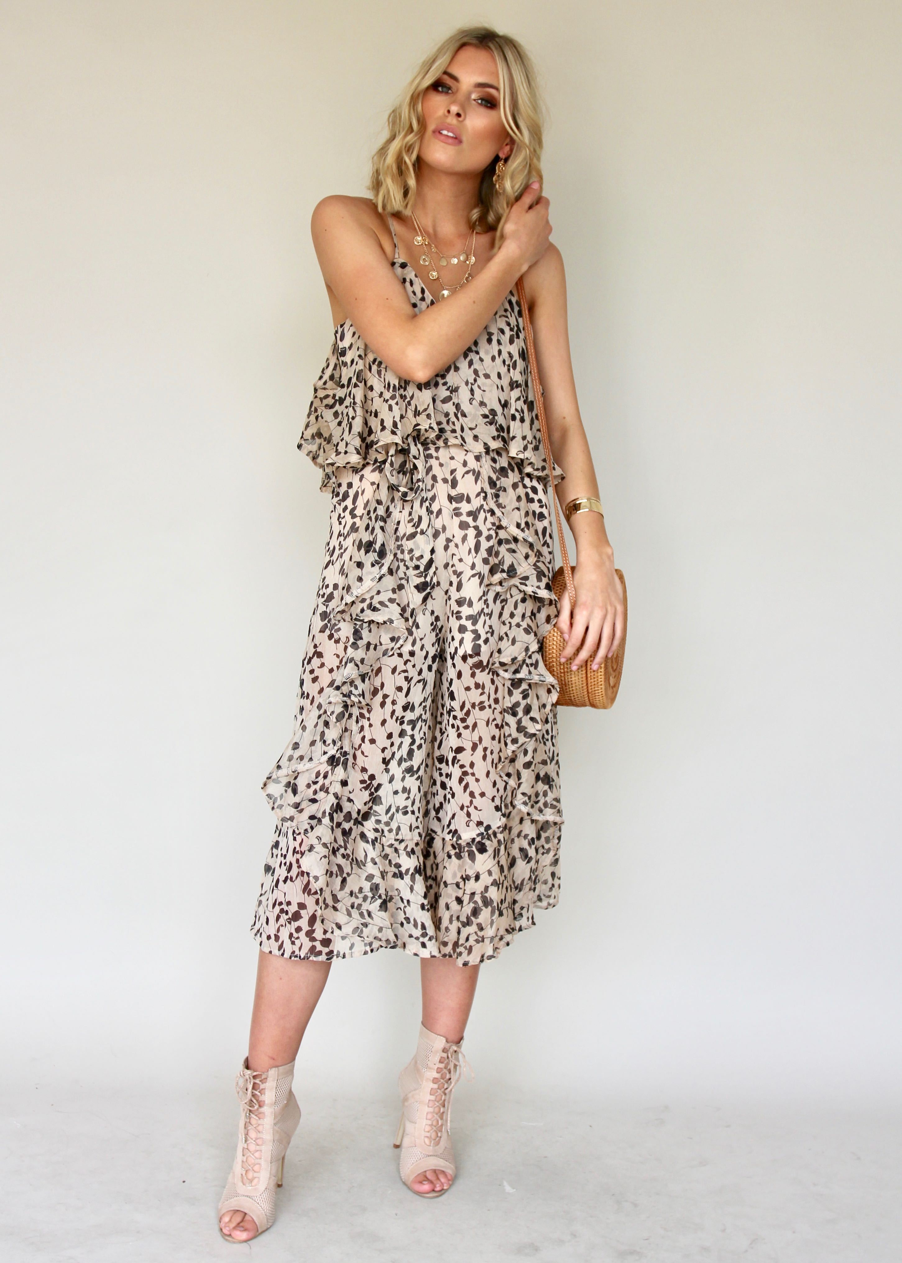 Day One Pantsuit - Beige
