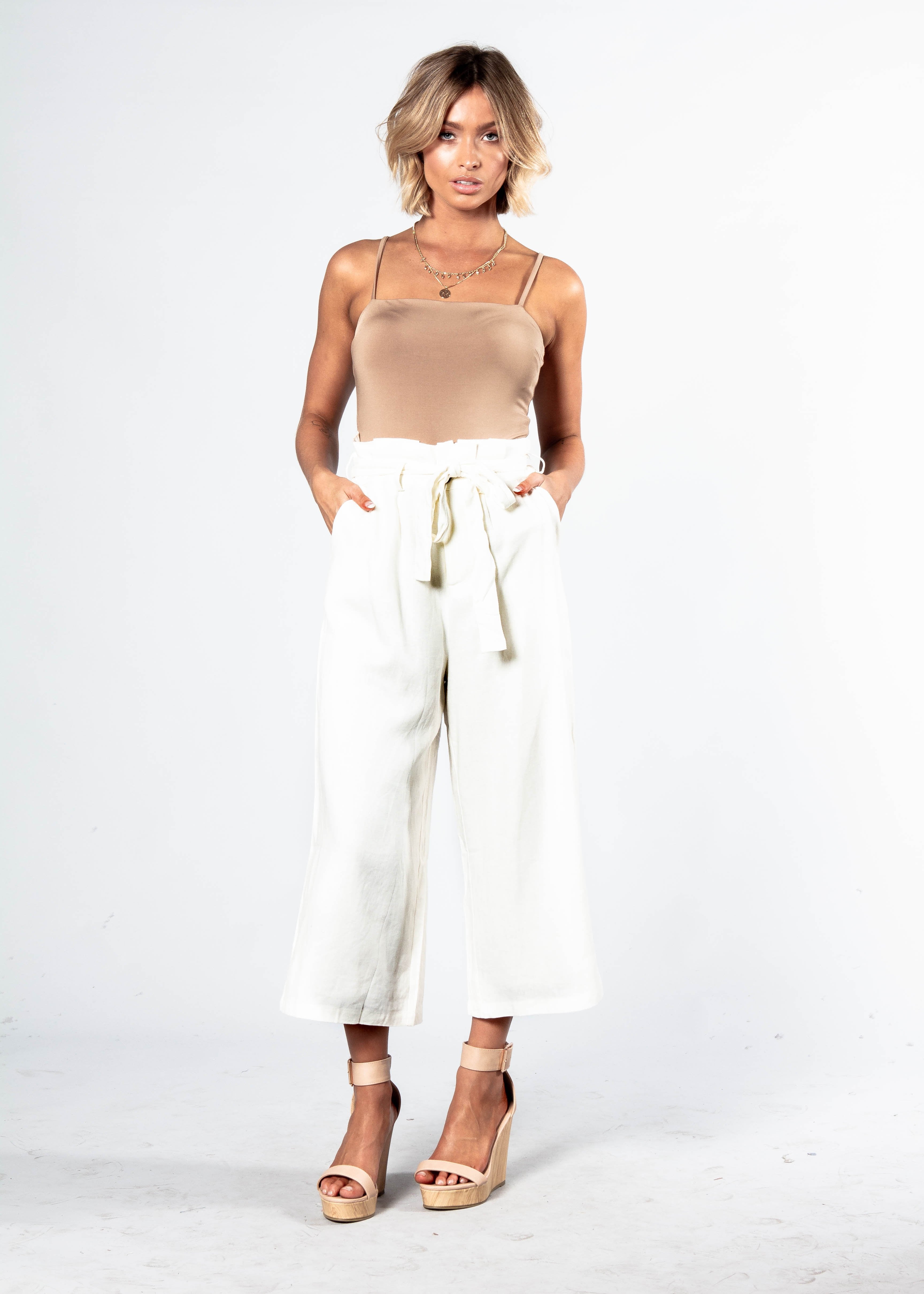 Beyond Luck Bodysuit - Stone