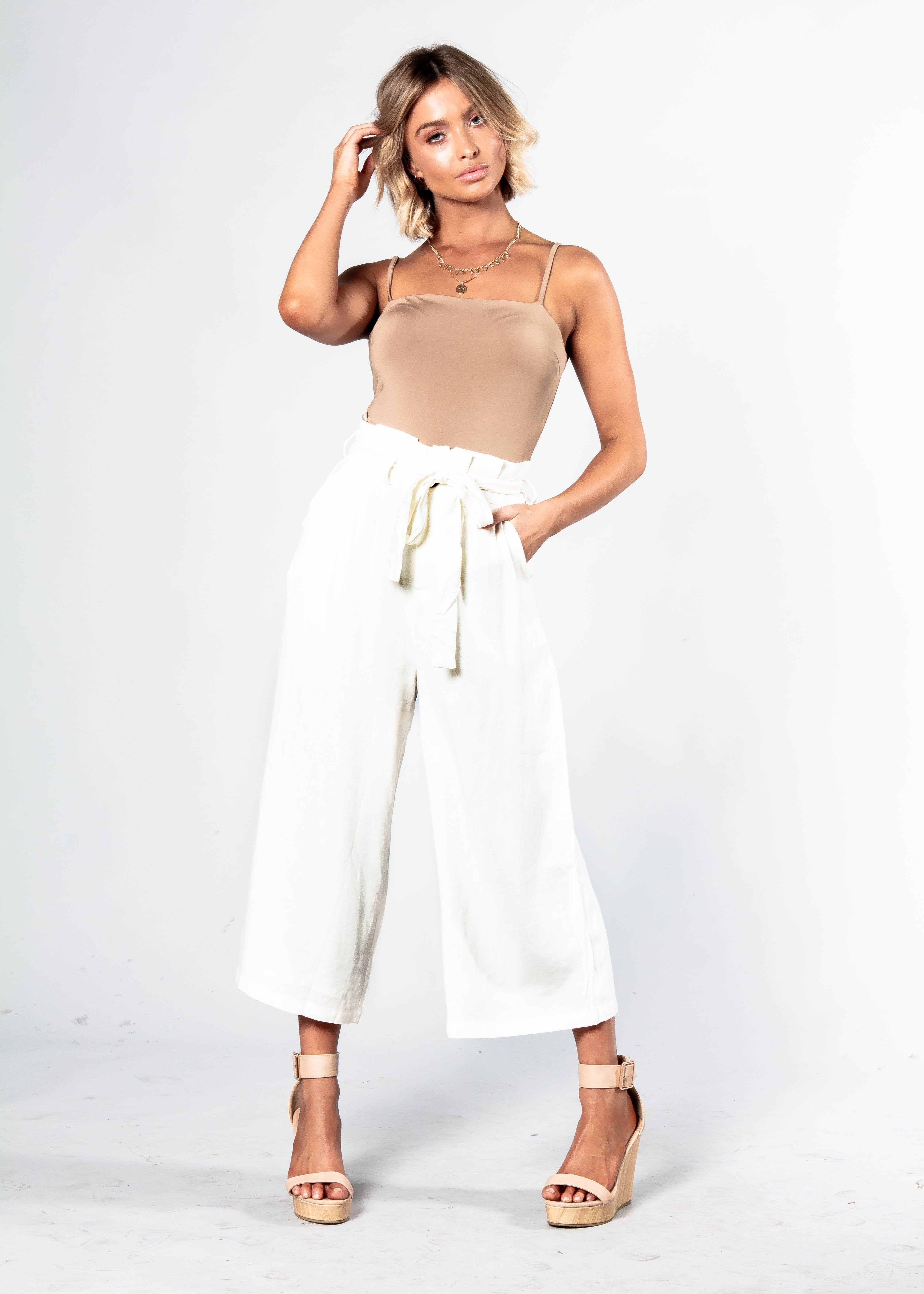 Beyond Luck Bodysuit - Stone